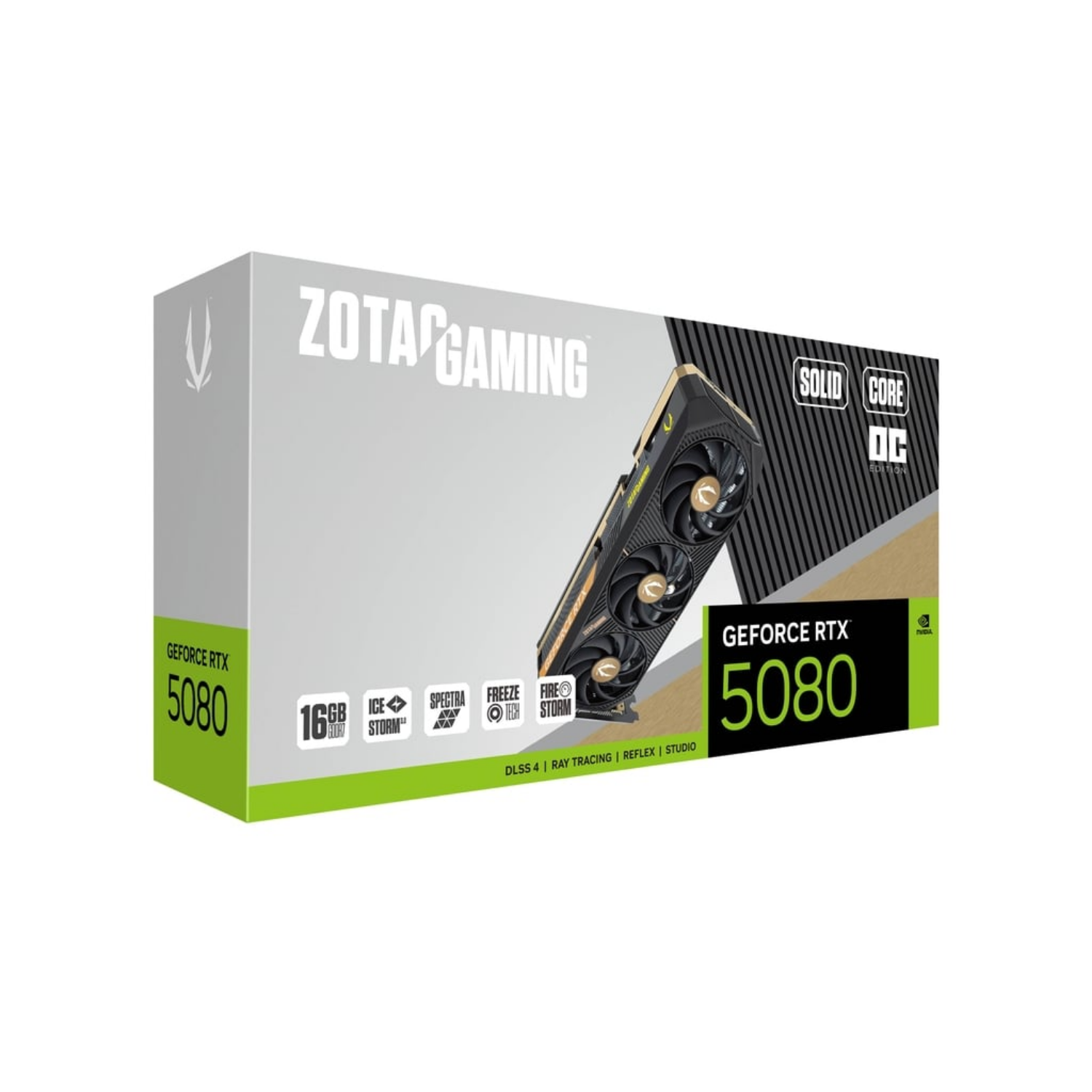 VGA Zotac Gaming GeForce RTX 5080 SOLID CORE OC 16GB GDDR7