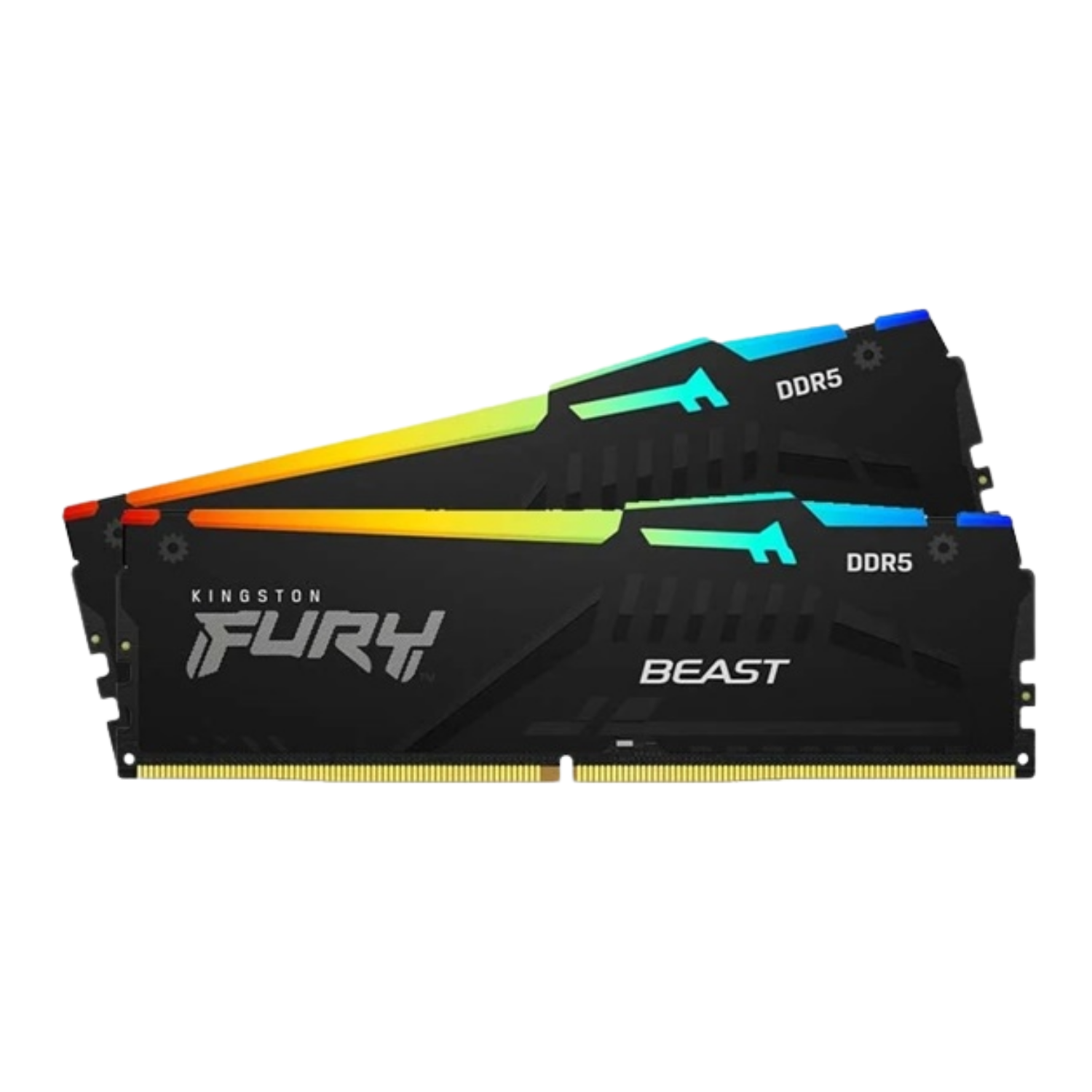 RAM Kingston FURY Beast RGB 16GB (2x8GB) DDR5 5200MHz (KF552C40BBAK2-16)