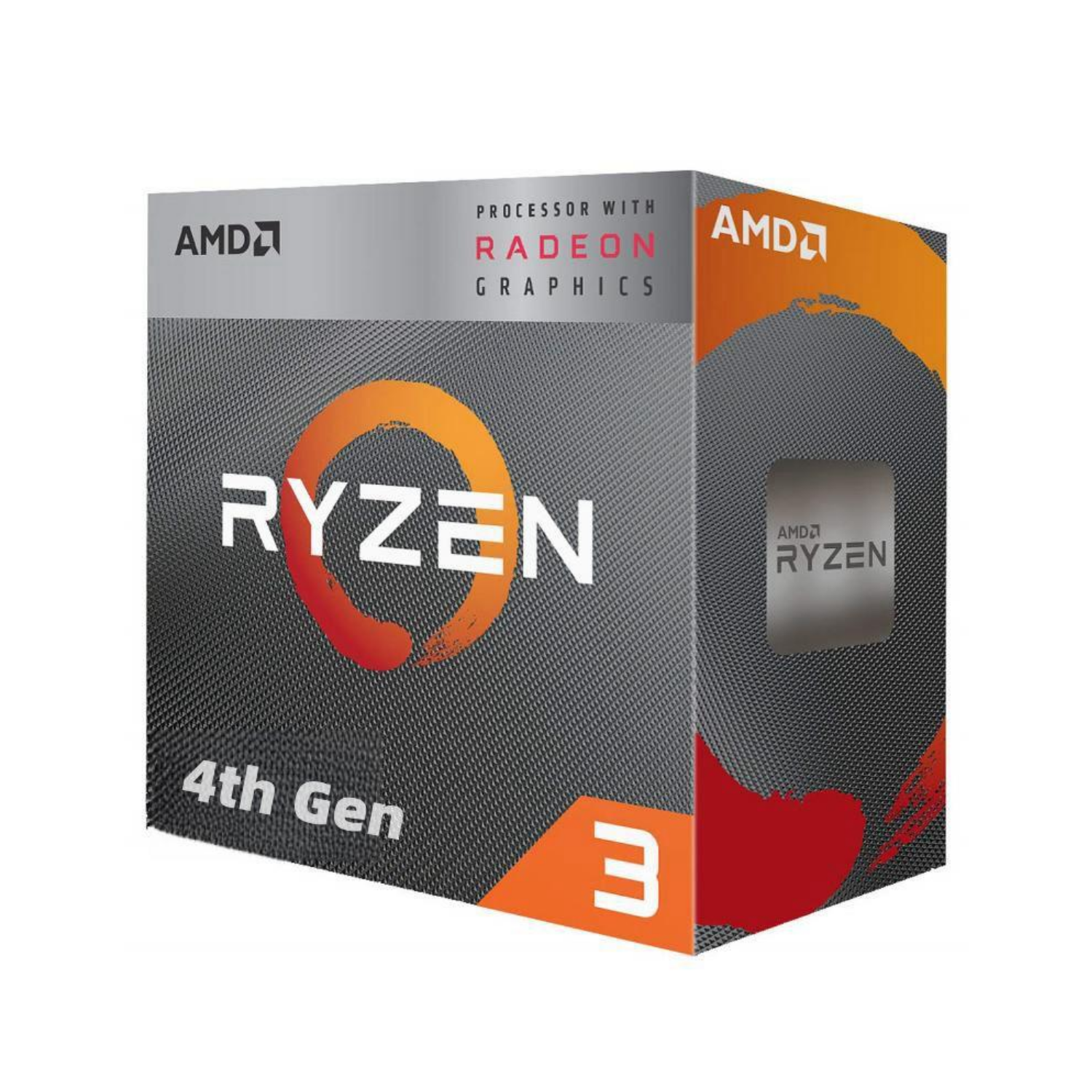 CPU AMD Ryzen 3 PRO 4350GE (AMD AM4 - 4 Core - 8 Thread - Base 3.5GHz - Turbo 4.0GHz - Cache 6MB) - Tray / Box