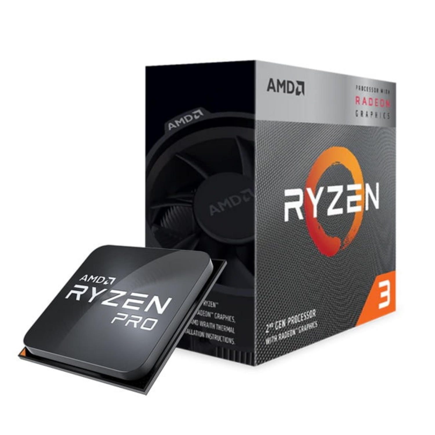 CPU AMD Ryzen 3 PRO 5350G (AMD AM4 - 4 Core - 8 Thread - Base 4.0GHz - Turbo 4.2GHz - Cache 10MB) - Tray / Box