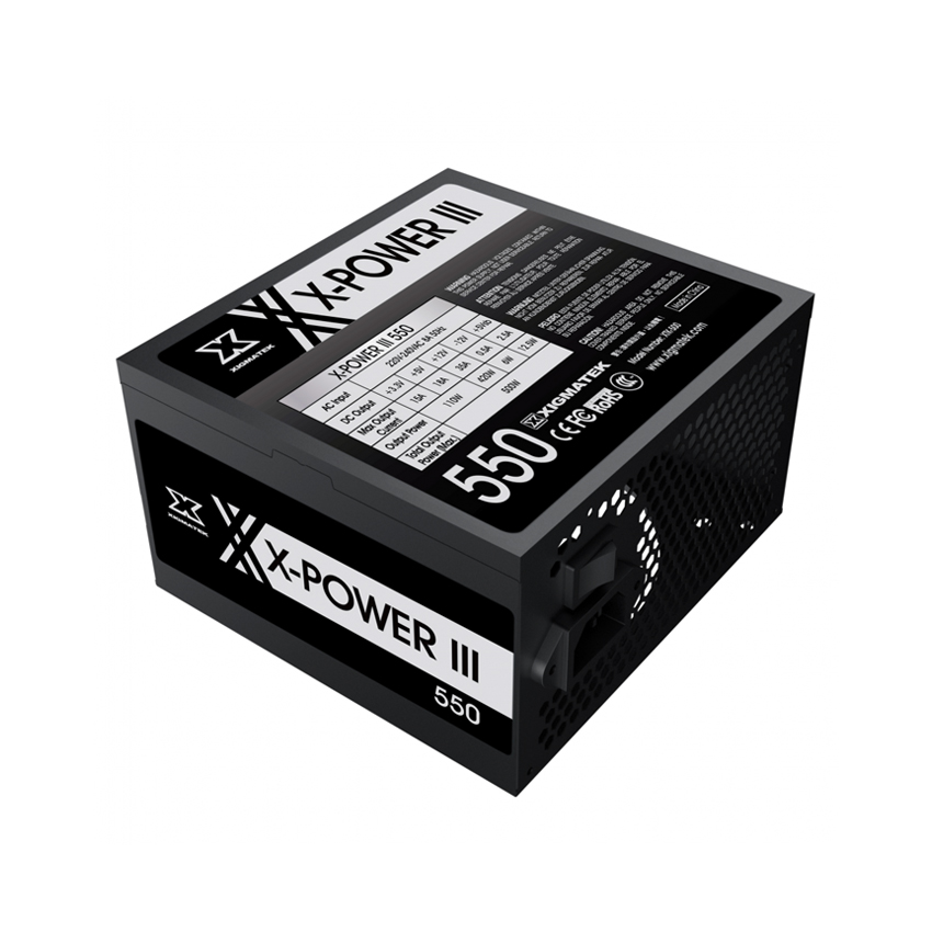 Nguồn máy tính Xigmatek X-POWER III 550 - 500W EN45983