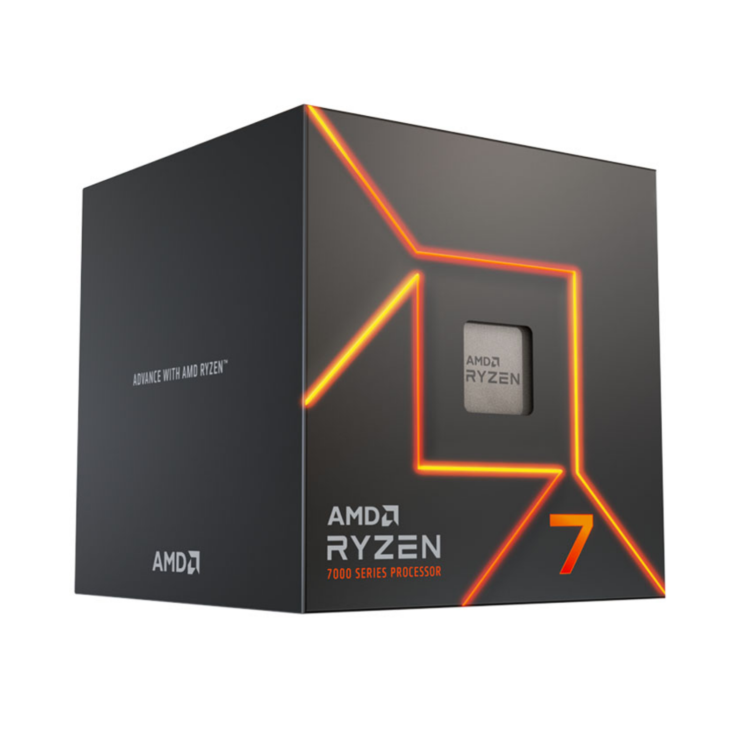 CPU AMD Ryzen 7 7700 (AMD AM5 - 8 Core - 16 Thread - Base 3.8GHz - Turbo 5.3GHz - Cache 40MB) - Tray / Box