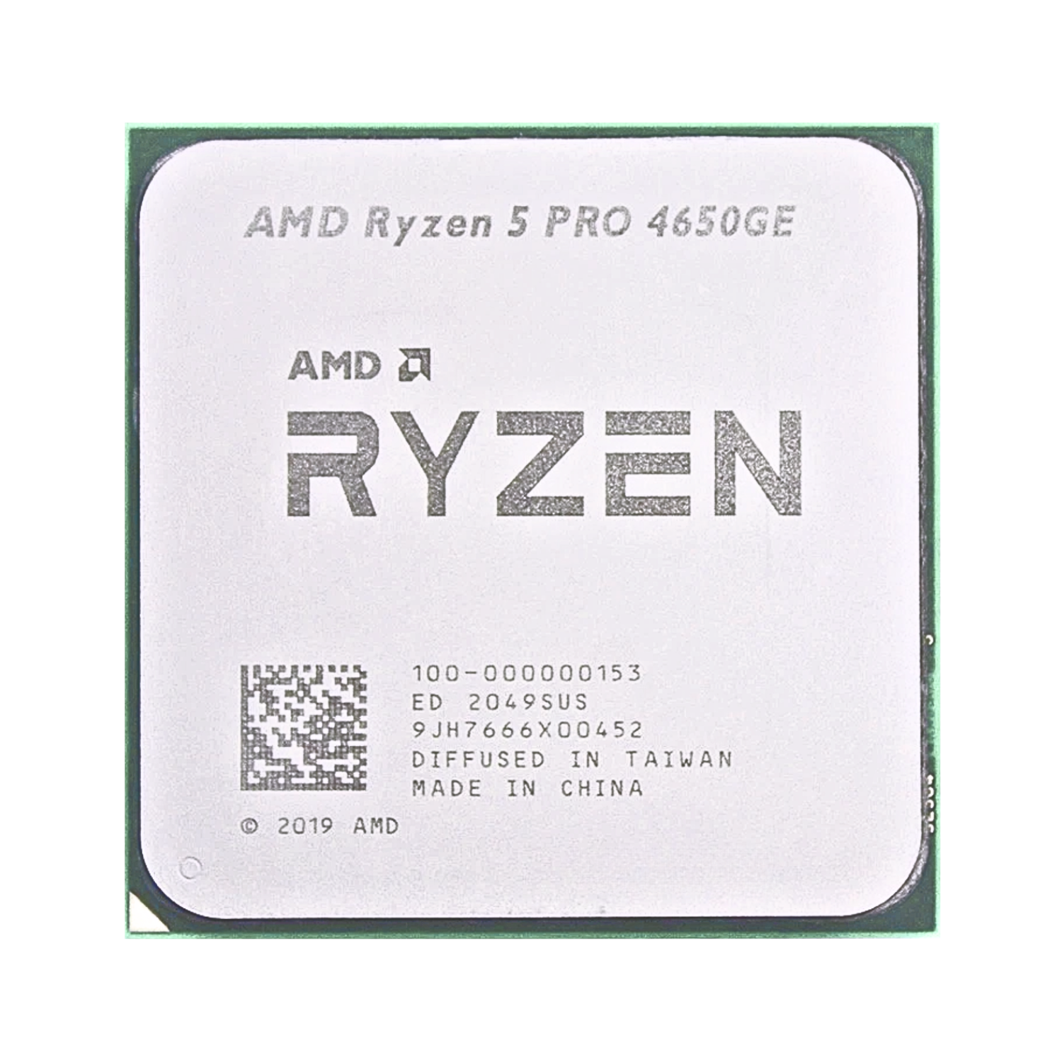 CPU AMD Ryzen 5 PRO 4650GE (AMD AM4 - 6 Core - 12 Thread - Base 3.3GHz - Turbo 4.2GHz - Cache 11MB) - Tray / Box