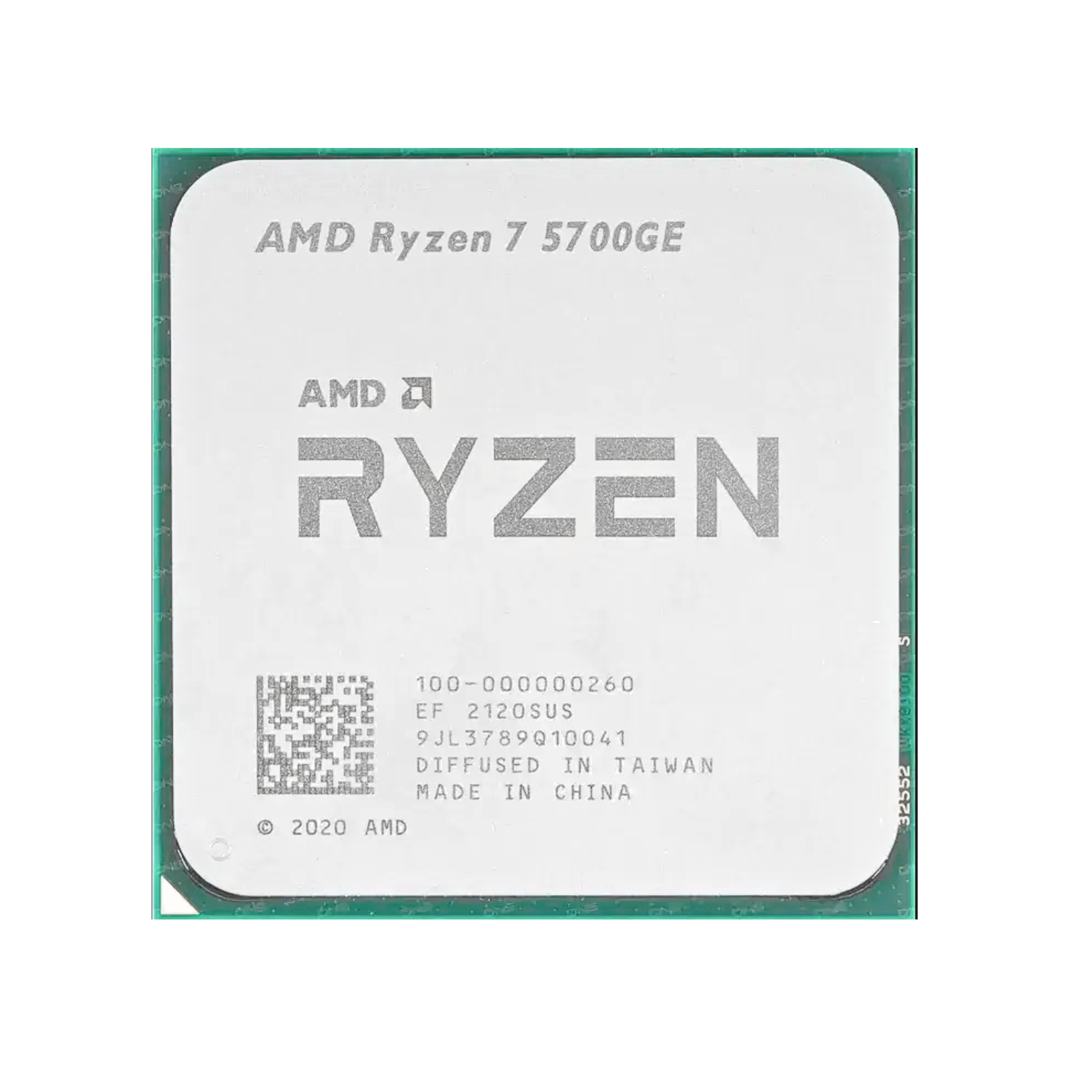 CPU AMD Ryzen 7 5700GE (AMD AM4 - 8 Core - 16 Thread - Base 3.2GHz - Turbo 4.6GHz - Cache 20MB) - Tray / Box