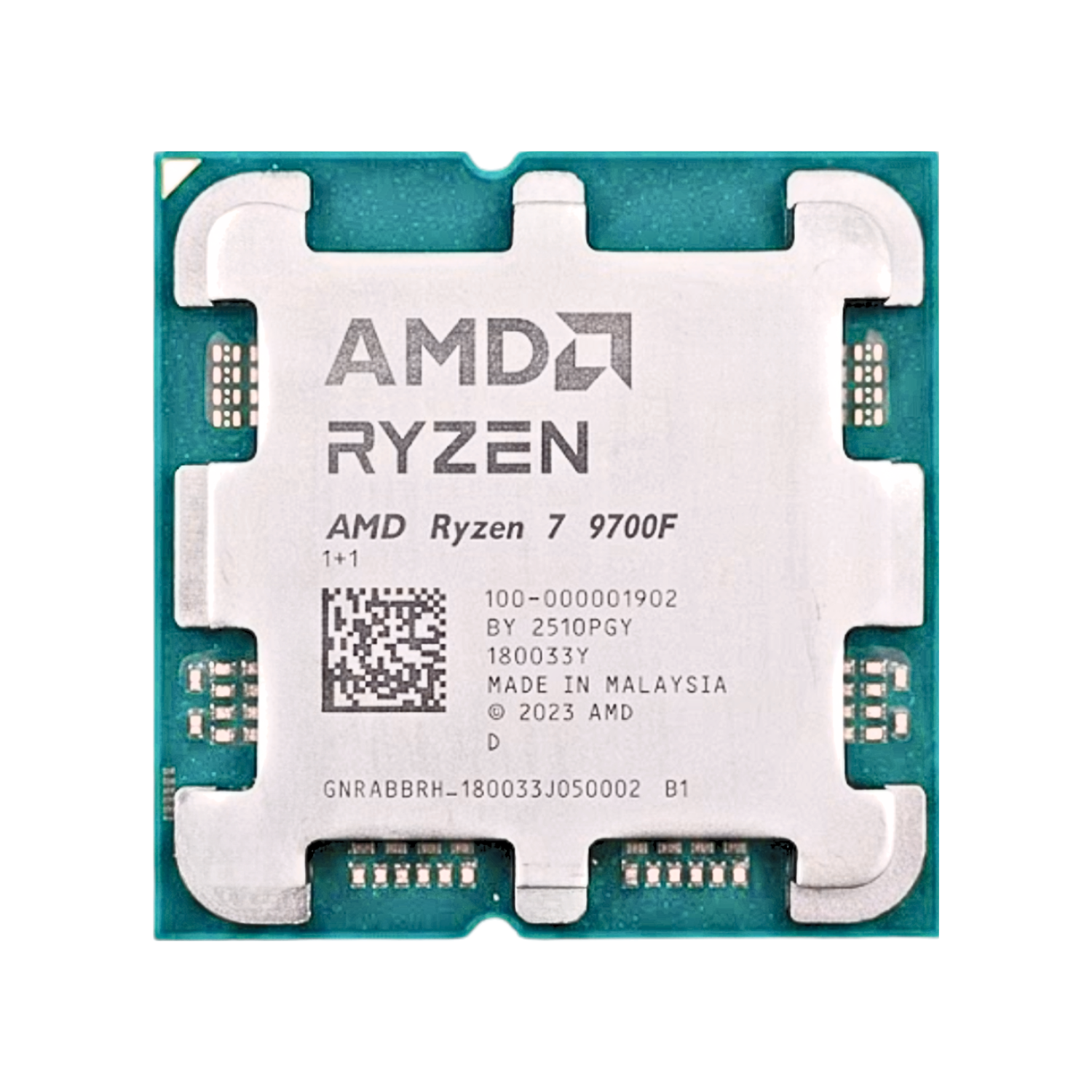 CPU AMD Ryzen 7 9700F (AMD AM5 - 8 Core - 16 Thread - Base 3.8GHz - Turbo 5.5GHz - Cache 40MB) - Tray / Box
