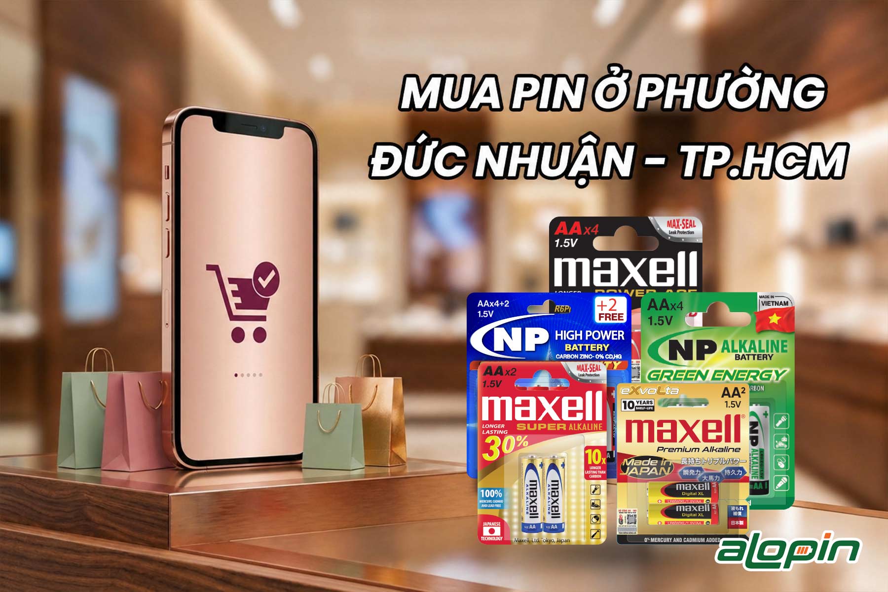 Mua Pin Ở Phường Đức Nhuận - TPHCM