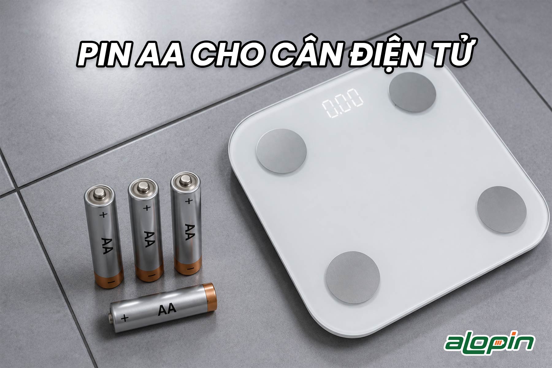 Pin AA Cho Cân Điện Tử