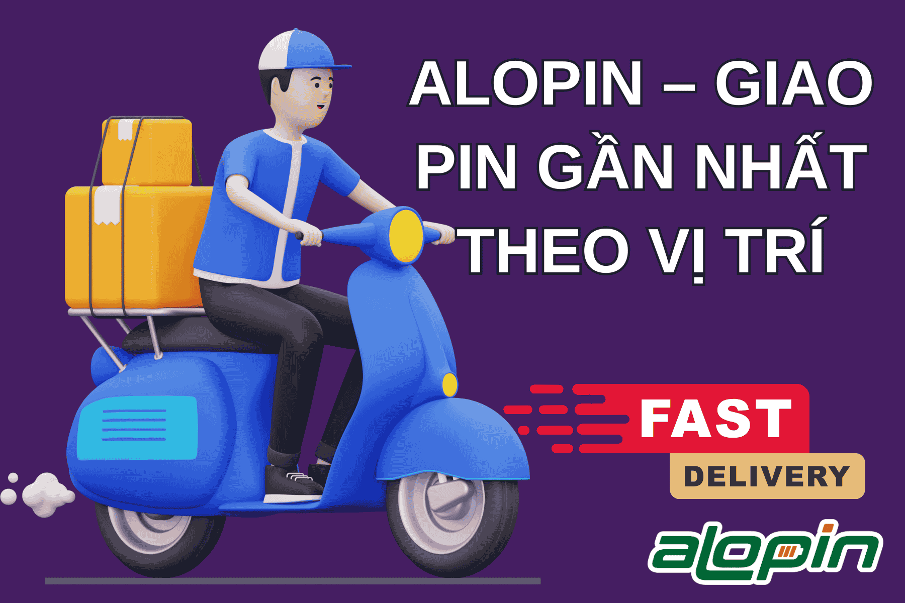 AloPin – Giao Pin Gần Nhất Theo Vị Trí