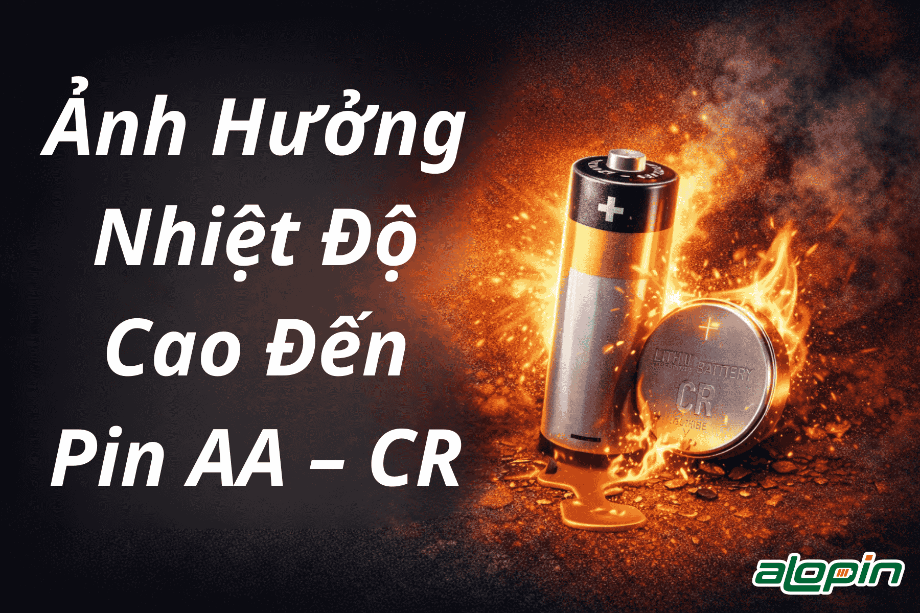 Ảnh Hưởng Nhiệt Độ Cao Đến Pin AA – CR