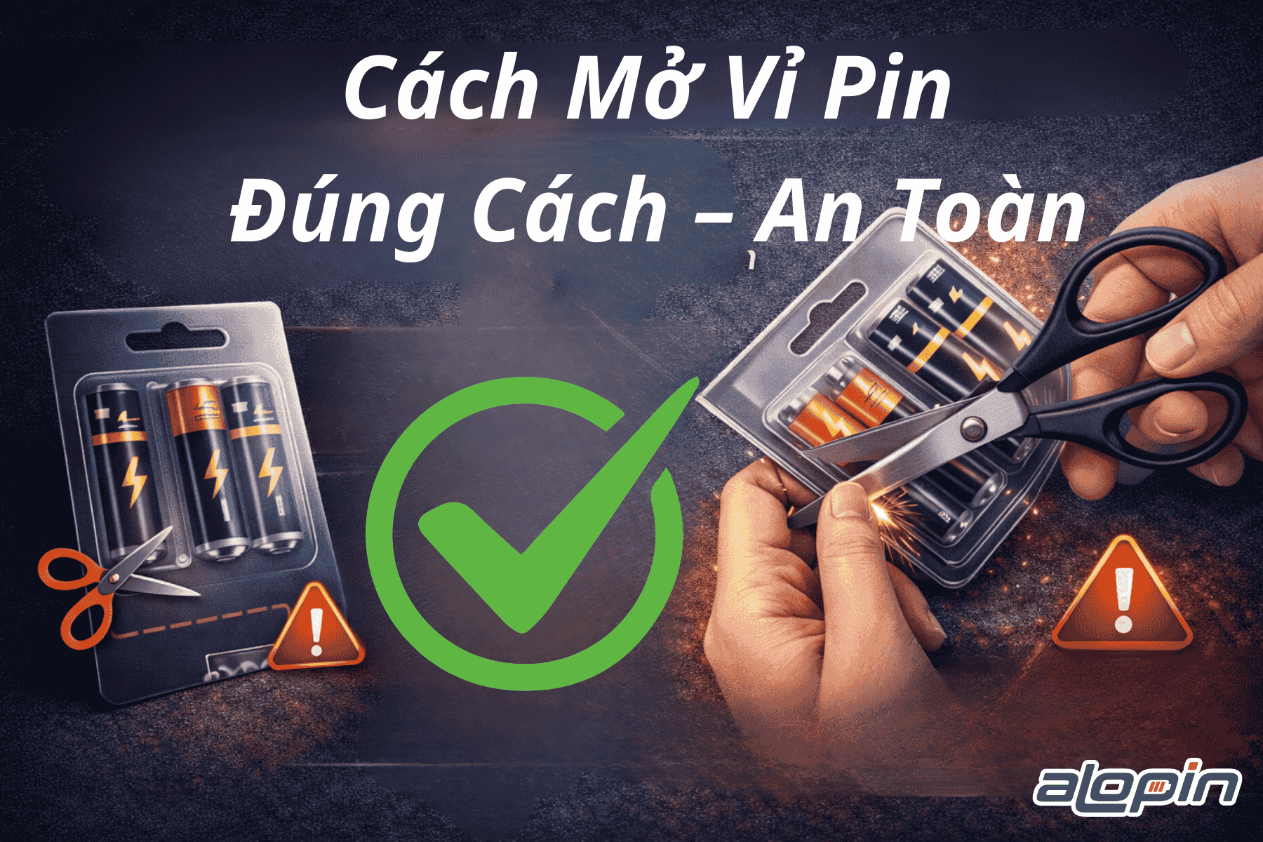 Cách Mở Vỉ Pin Đúng Cách – An Toàn