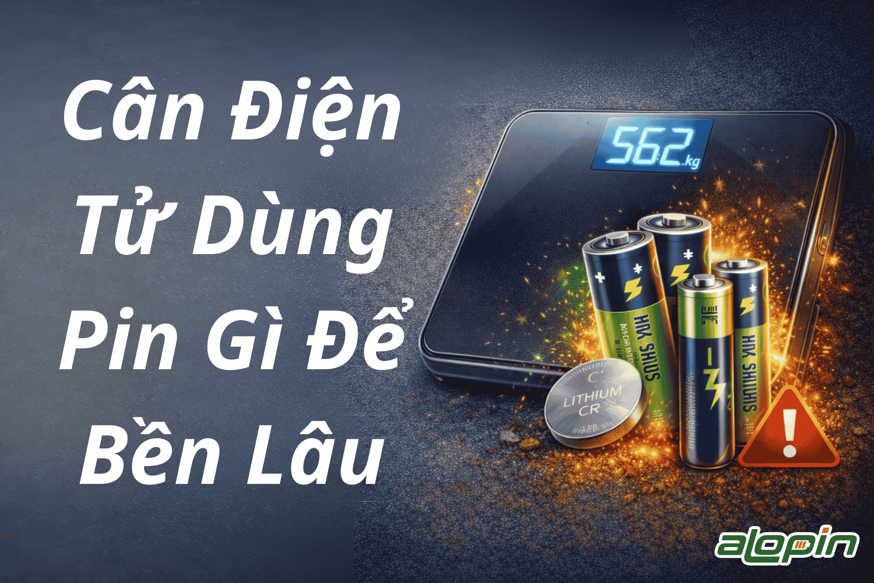 Cân Điện Tử Dùng Pin Gì Để Bền Lâu
