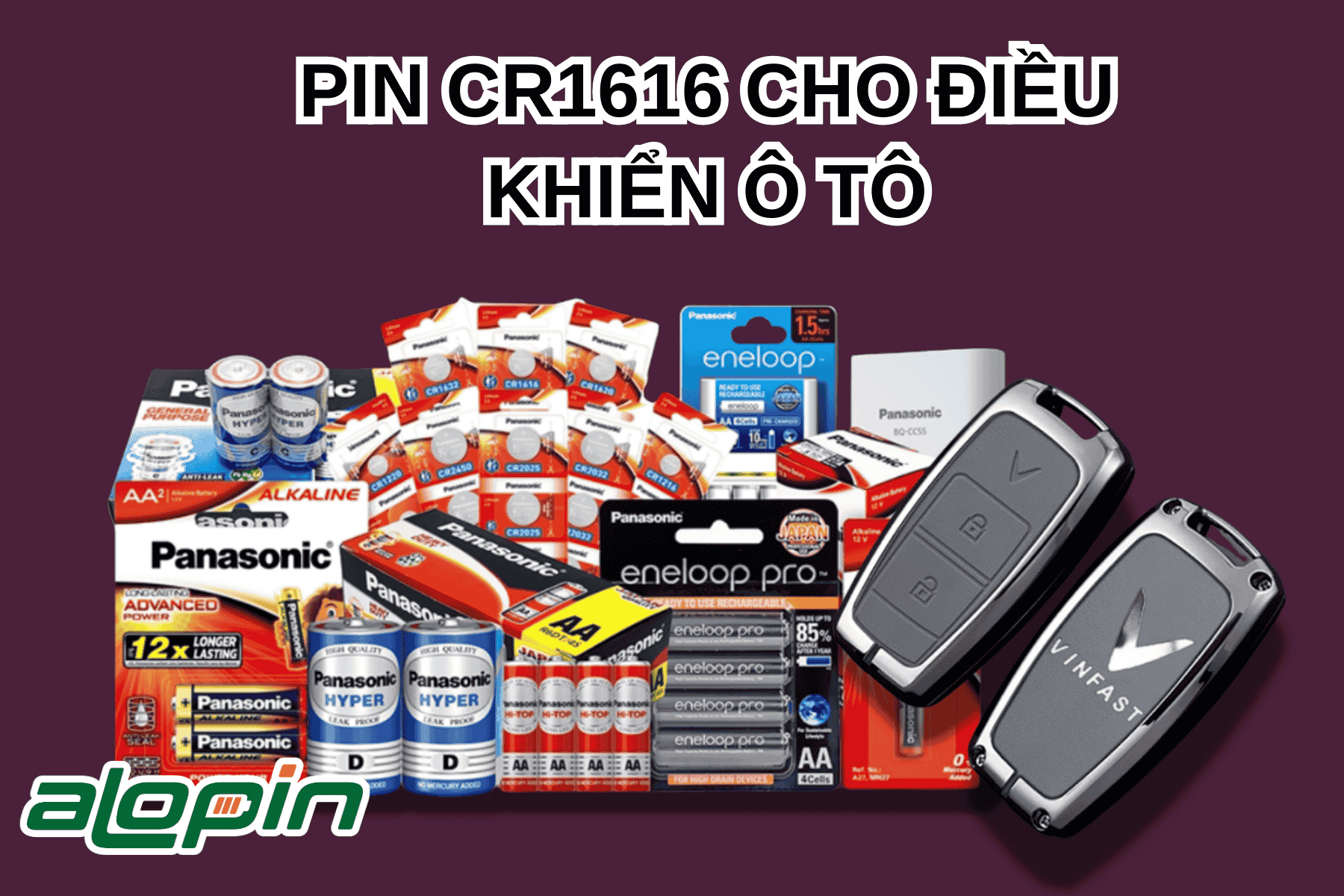 CR1616 Cho Điều Khiển Ô Tô