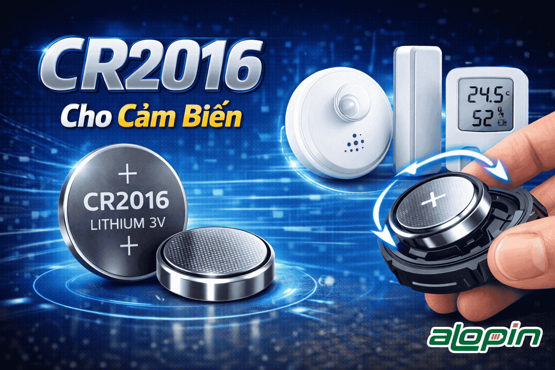 CR2016 Cho Cảm Biến