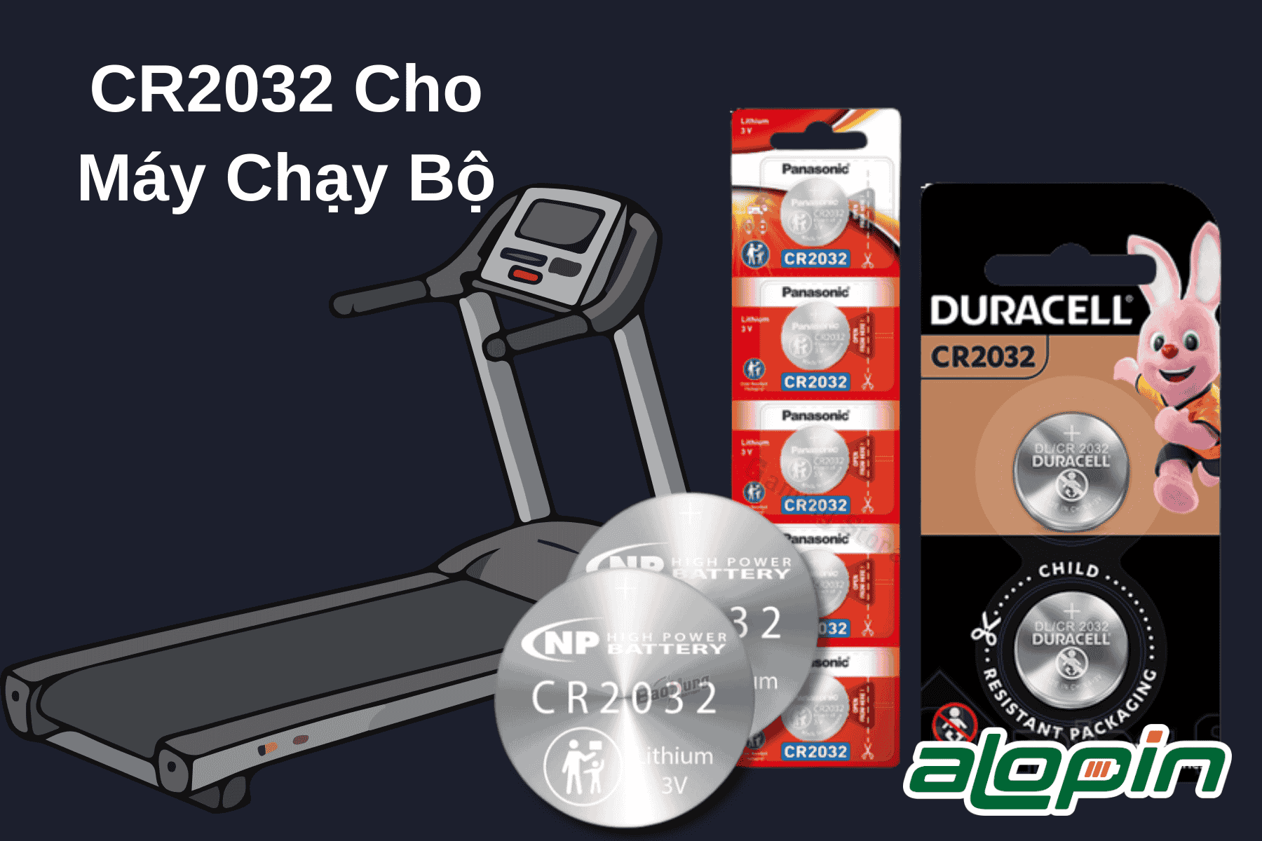 CR2032 Cho Máy Chạy Bộ