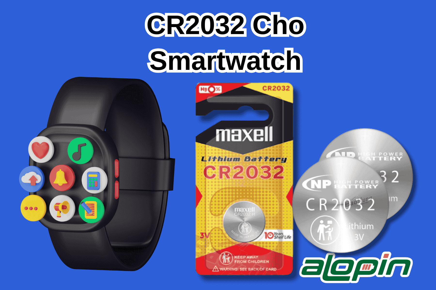 CR2032 Cho Smartwatch