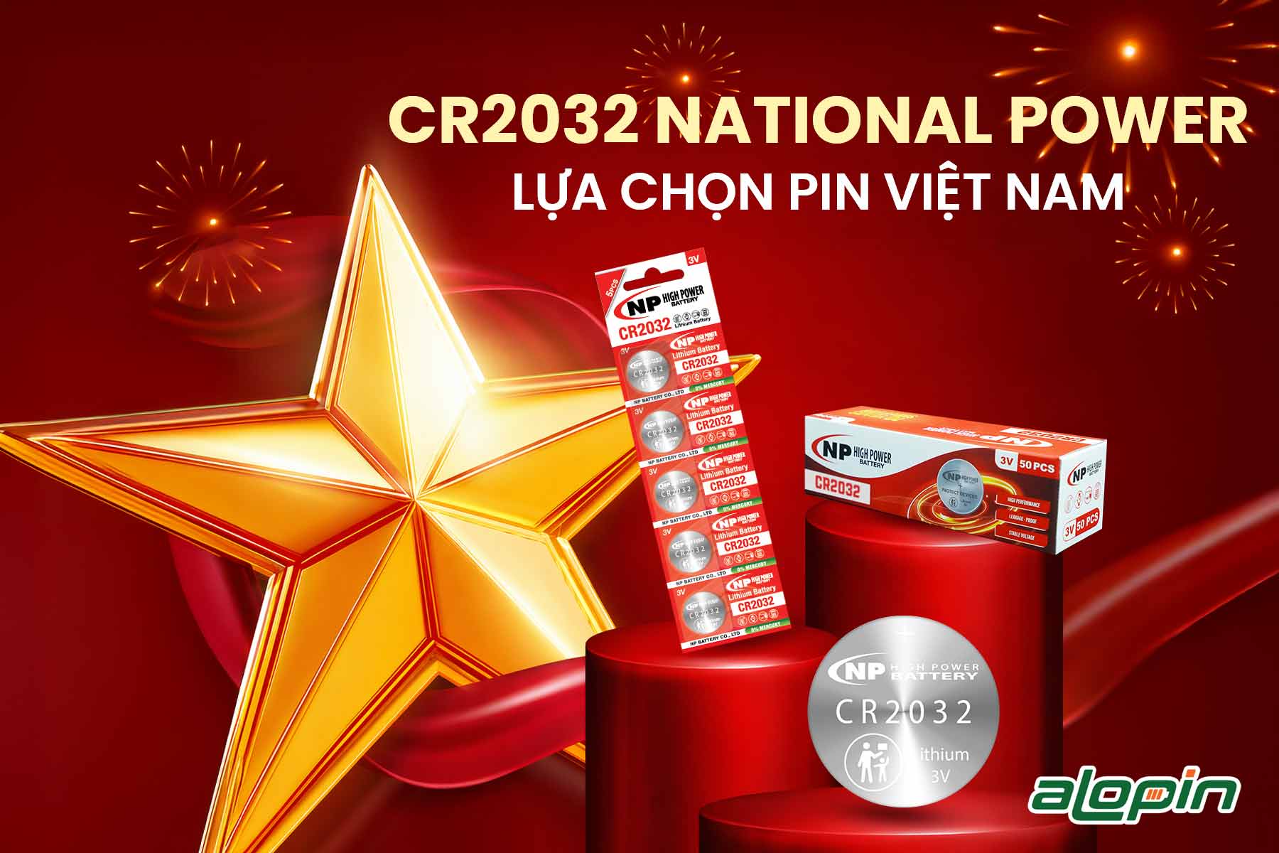 Pin CR2032 National Power – Lựa Chọn Pin Việt Nam