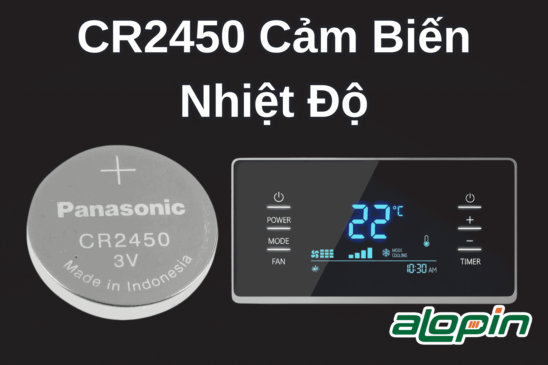 CR2450 Cảm Biến Nhiệt Độ