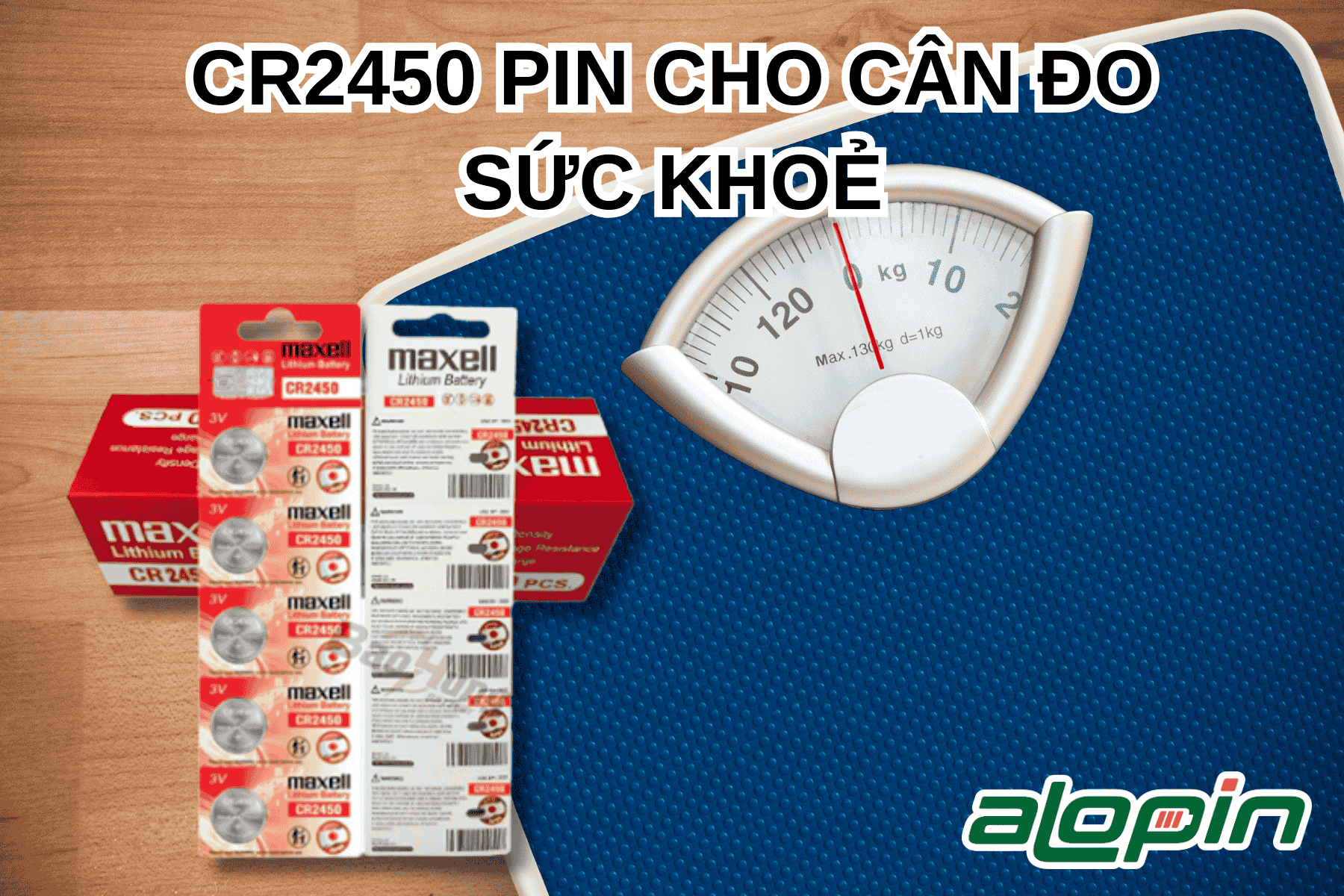 CR2450 Cho Cân Sức Khỏe
