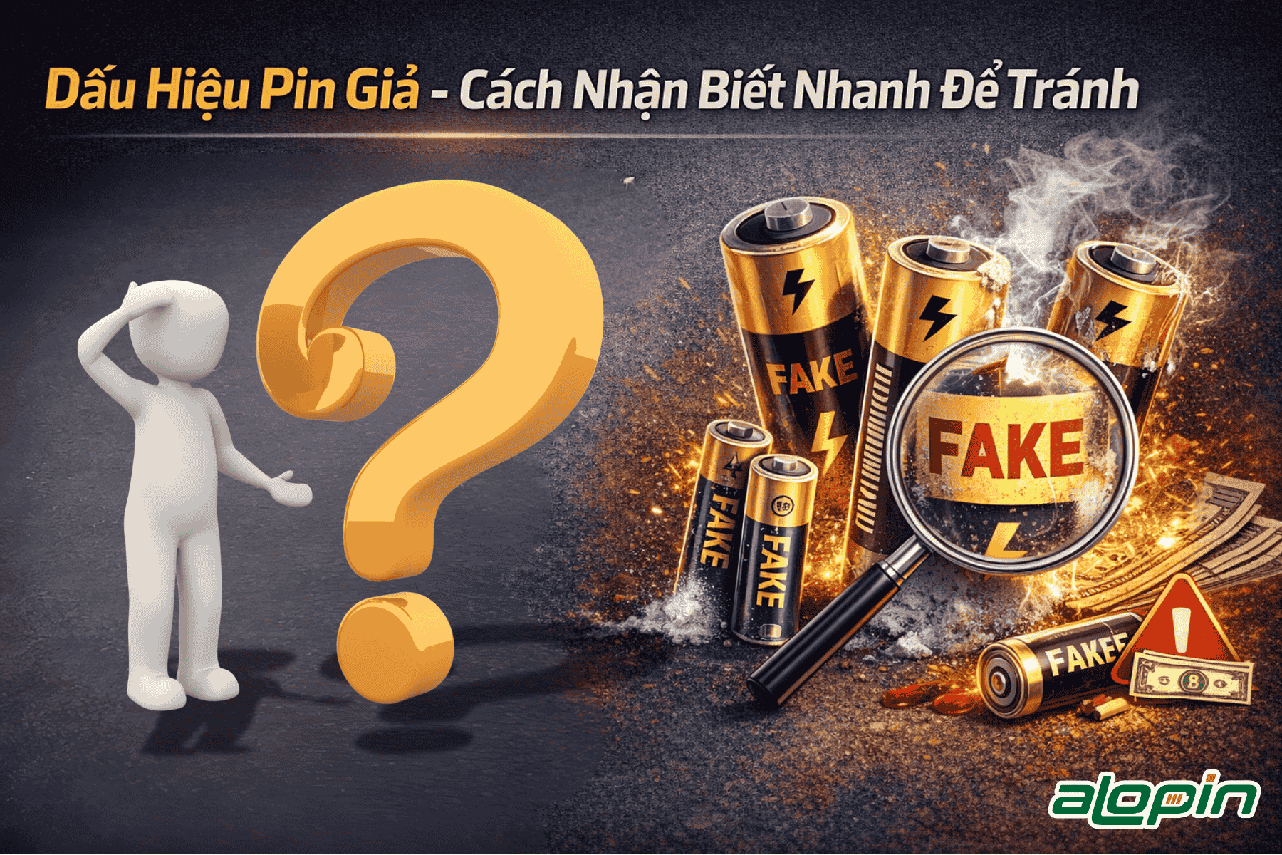 Dấu Hiệu Pin Giả – Cách Nhận Biết Nhanh Để Tránh