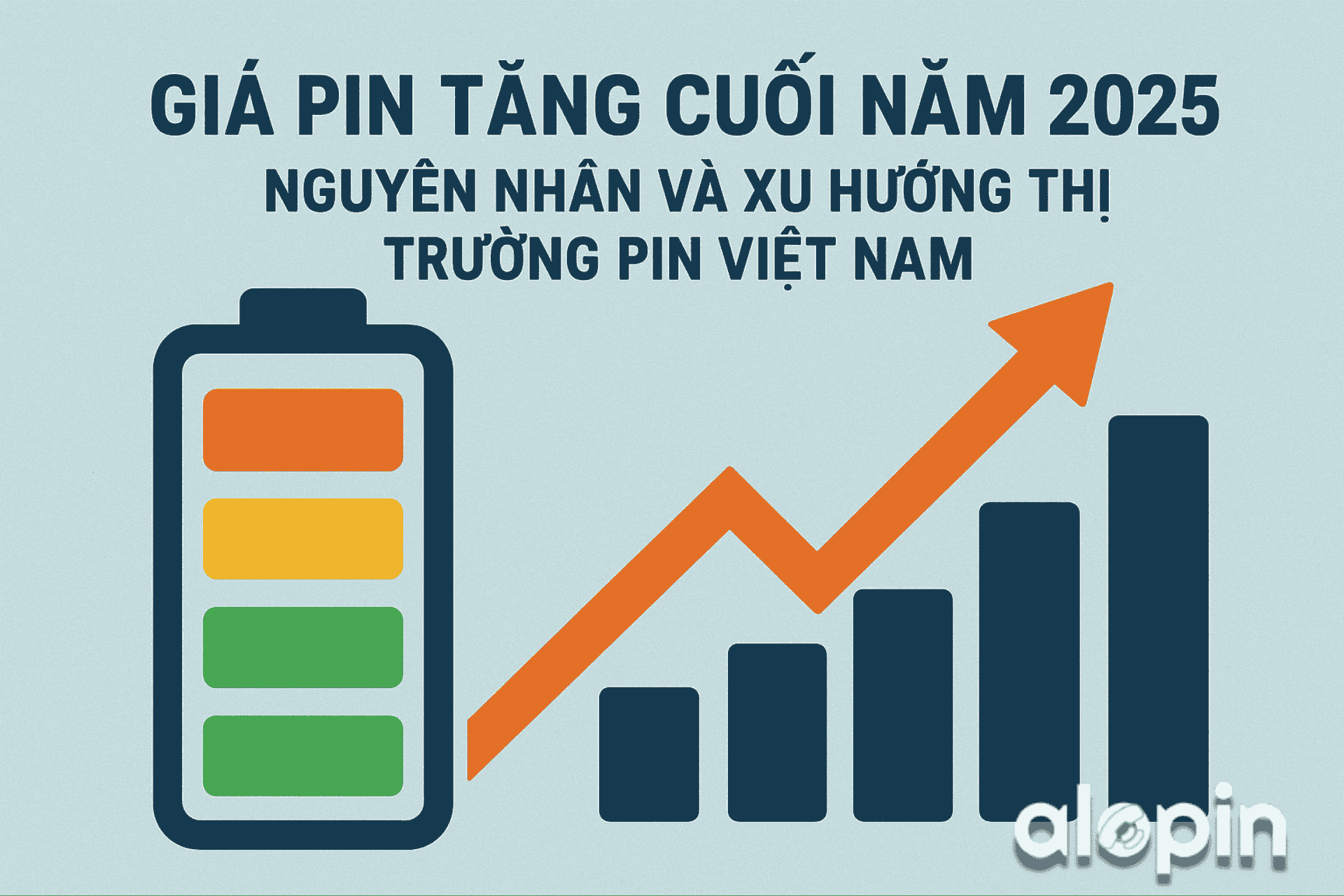 Giá Pin Tăng Cuối Năm 2025 – Nguyên Nhân Và Xu Hướng Thị Trường Pin Việt Nam