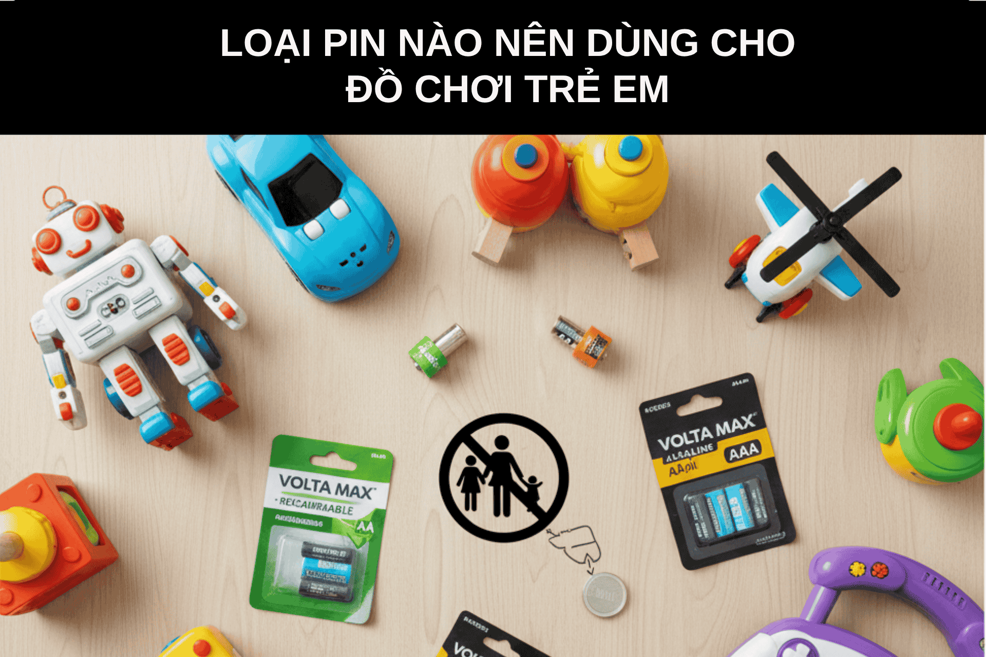 Loại Pin Nào Nên Dùng Cho Đồ Chơi Trẻ Em? Hướng Dẫn Chọn & Mua An Toàn