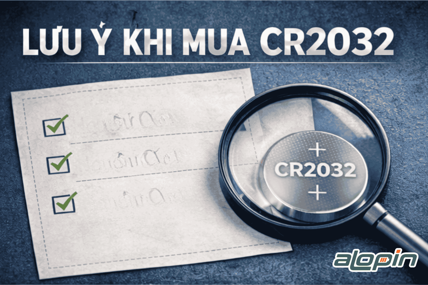 Lưu Ý Khi Mua Pin CR2032