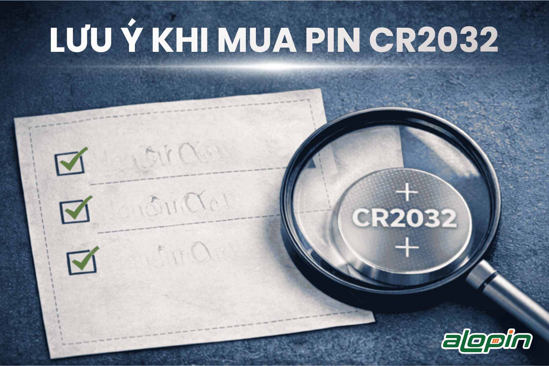 Lưu Ý Khi Mua Pin CR2032