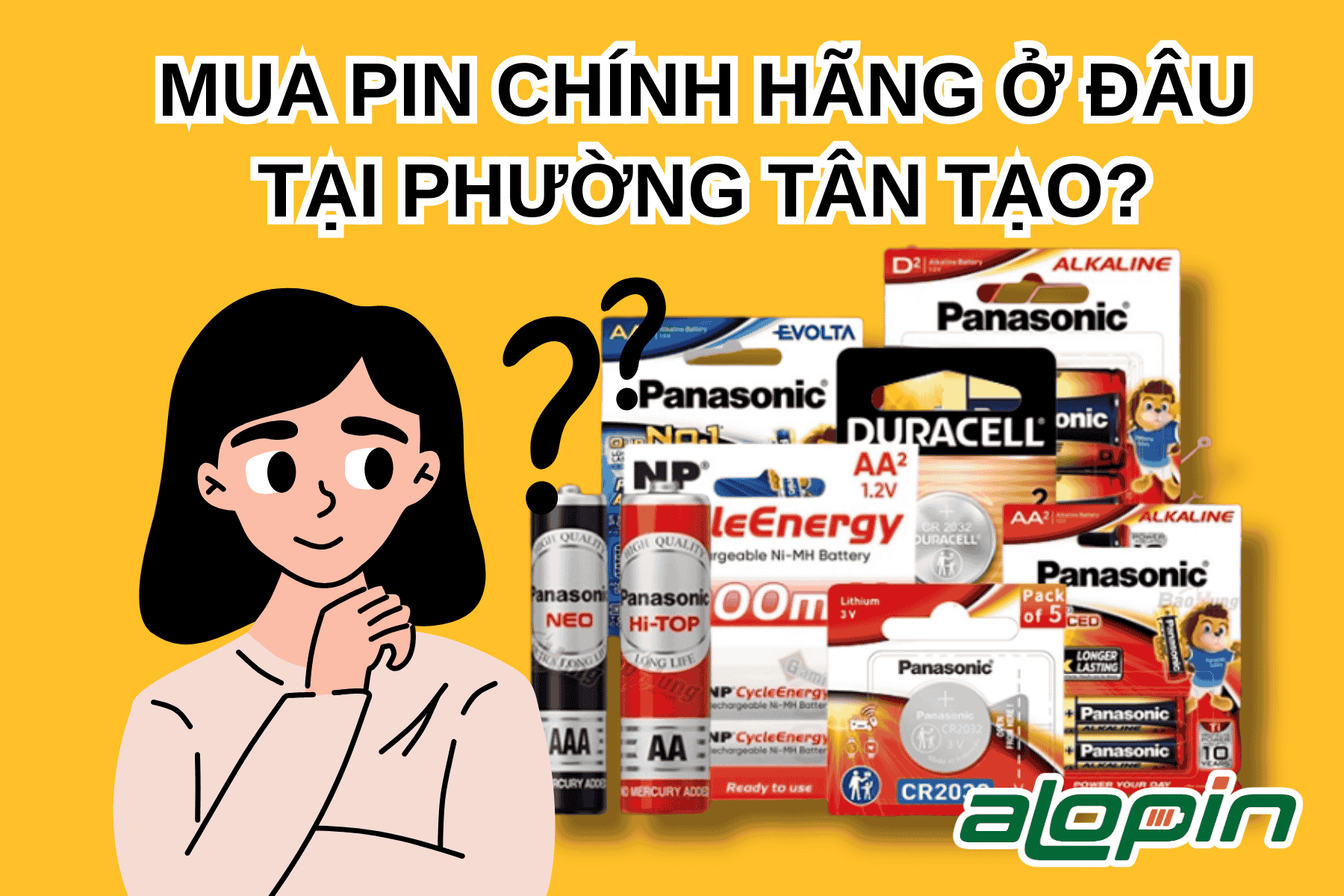 Mua Pin Chính Hãng Ở Đâu Tại Phường Tân Tạo?