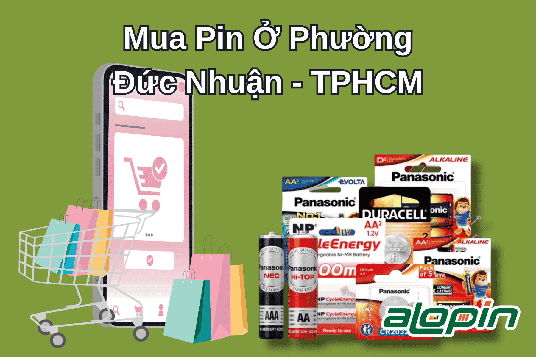Mua Pin Ở Phường Đức Nhuận - TPHCM