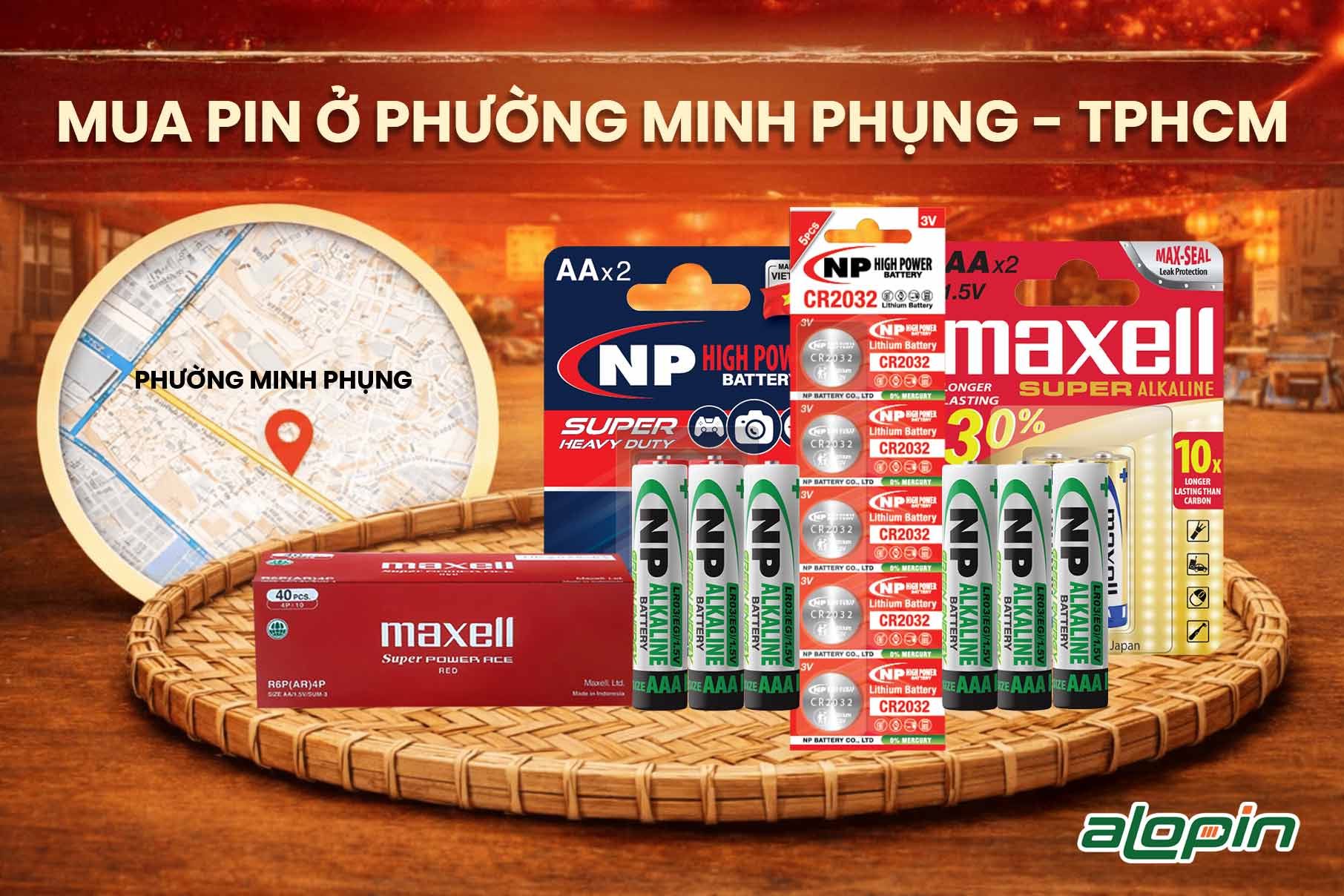 Mua Pin Ở Phường Minh Phụng