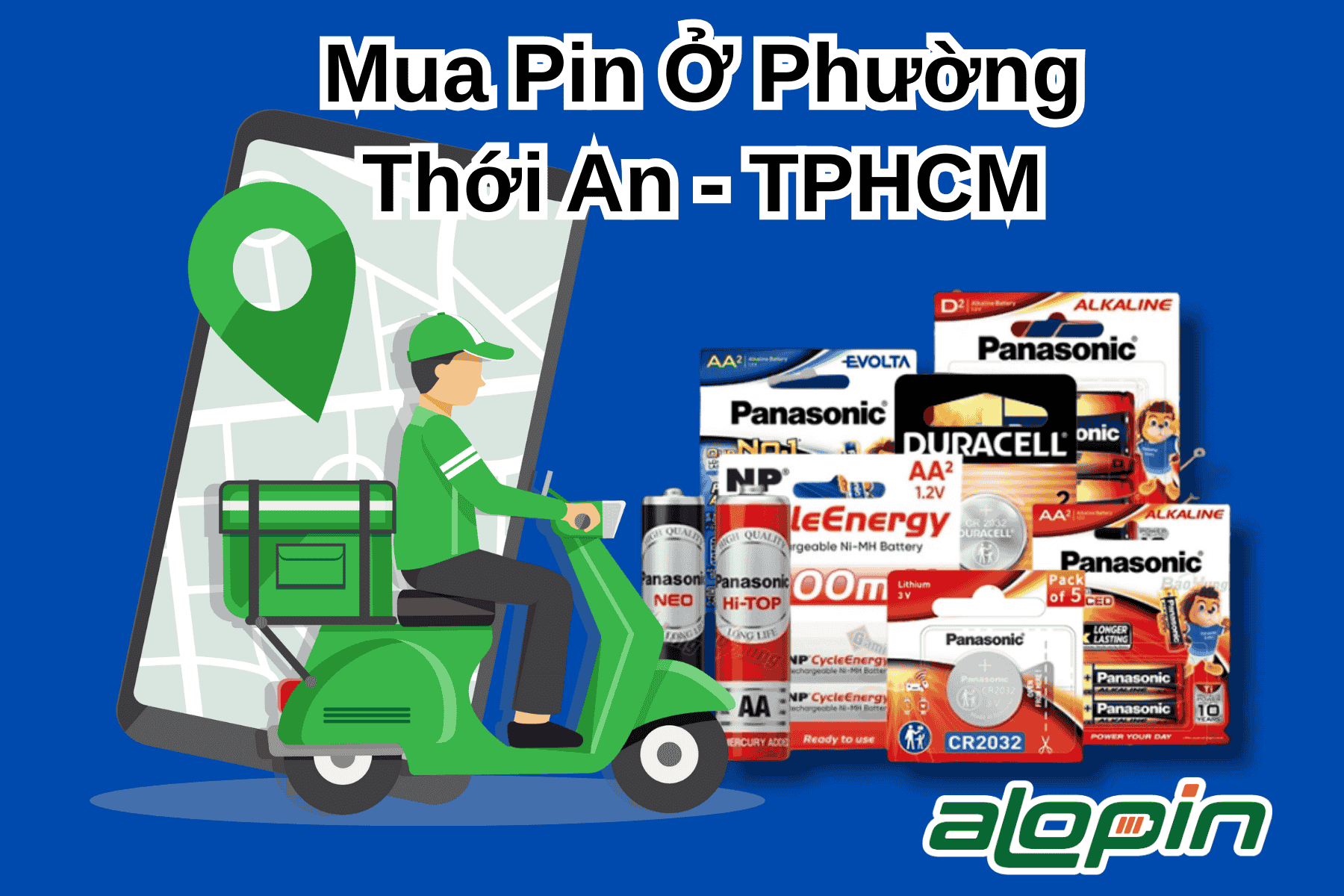 Mua Pin Ở Phường Thới An - TPHCM