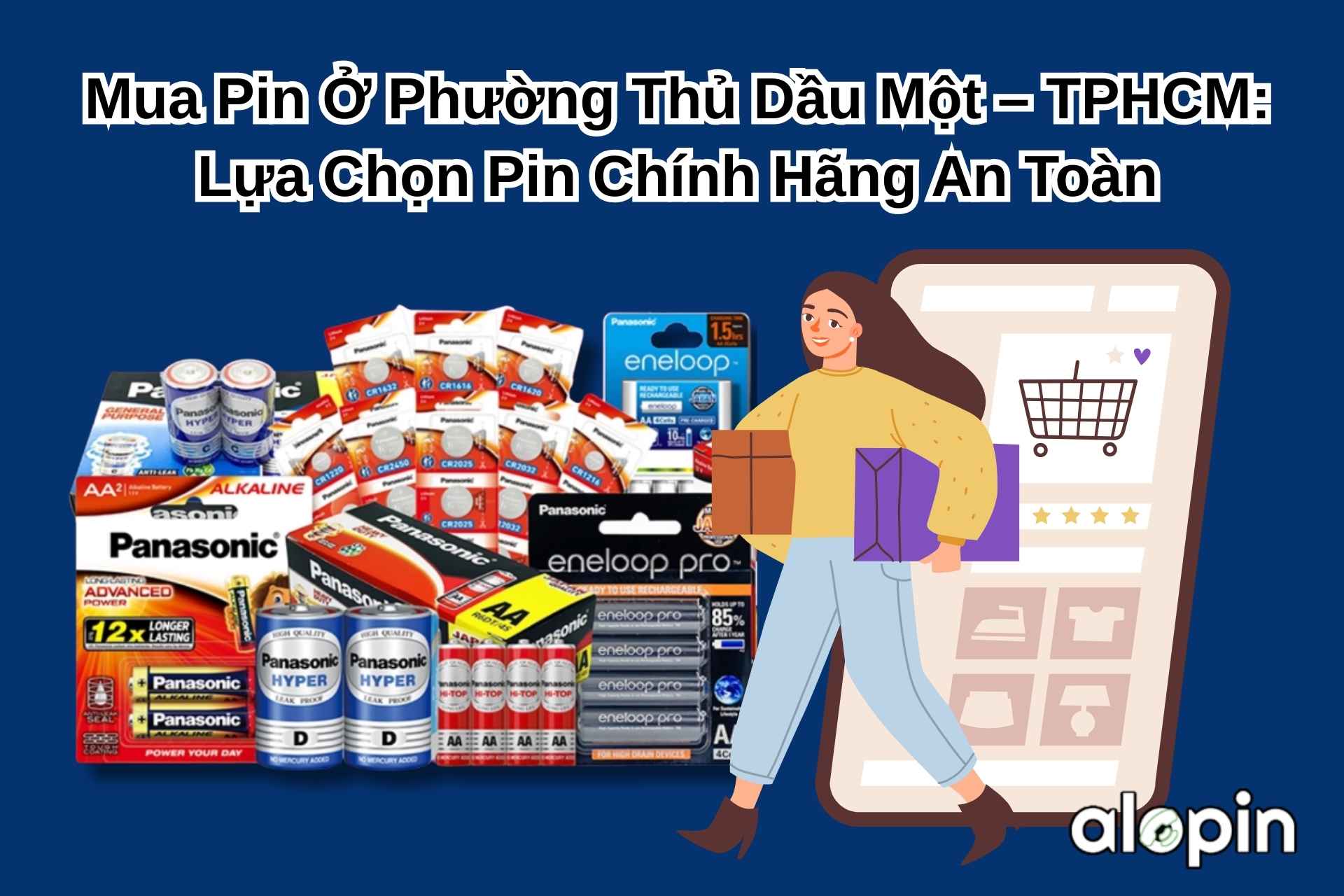 Mua Pin Ở Phường Thủ Dầu Một – TPHCM