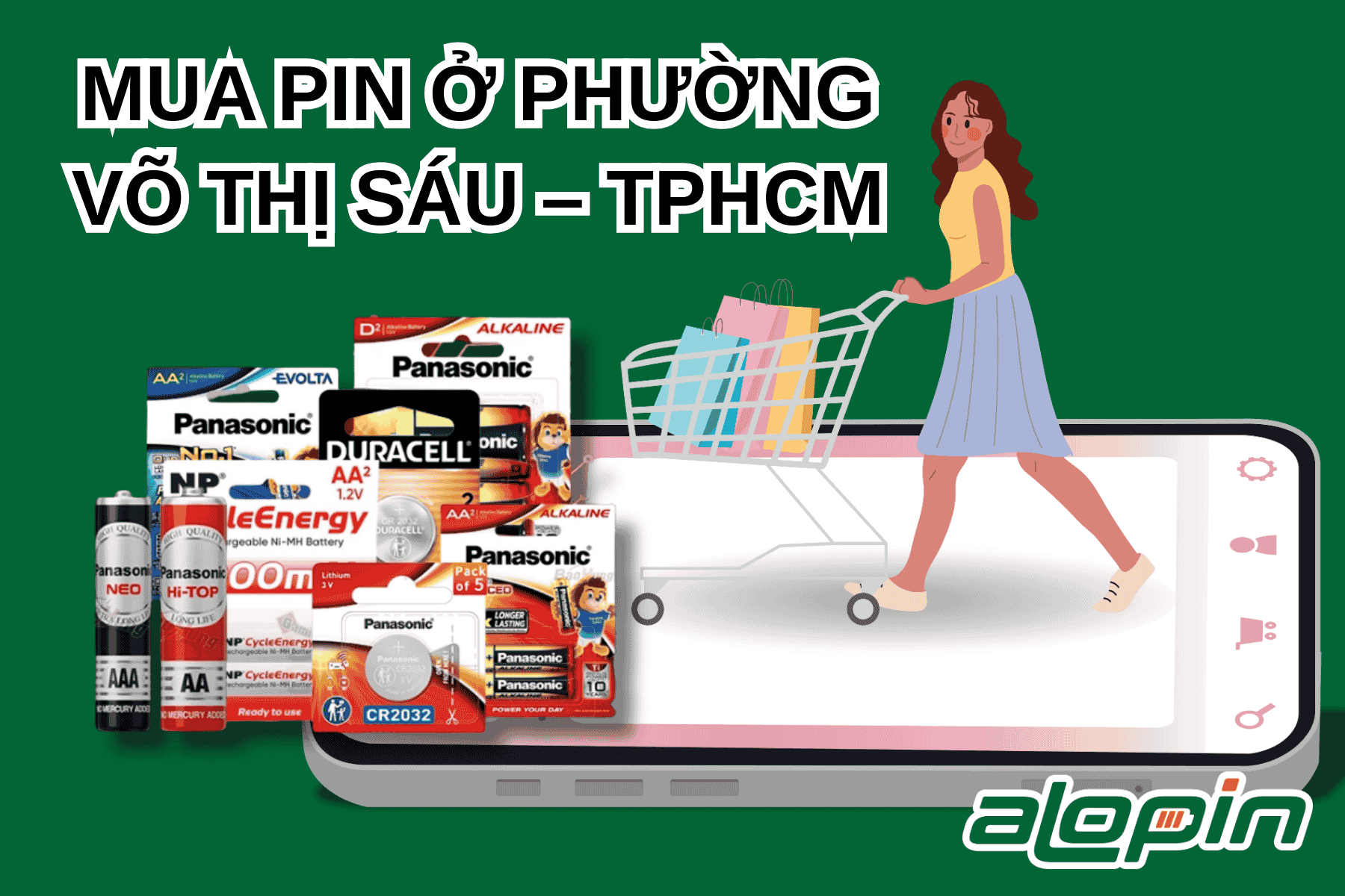 Mua Pin Ở Phường Võ Thị Sáu - TPHCM