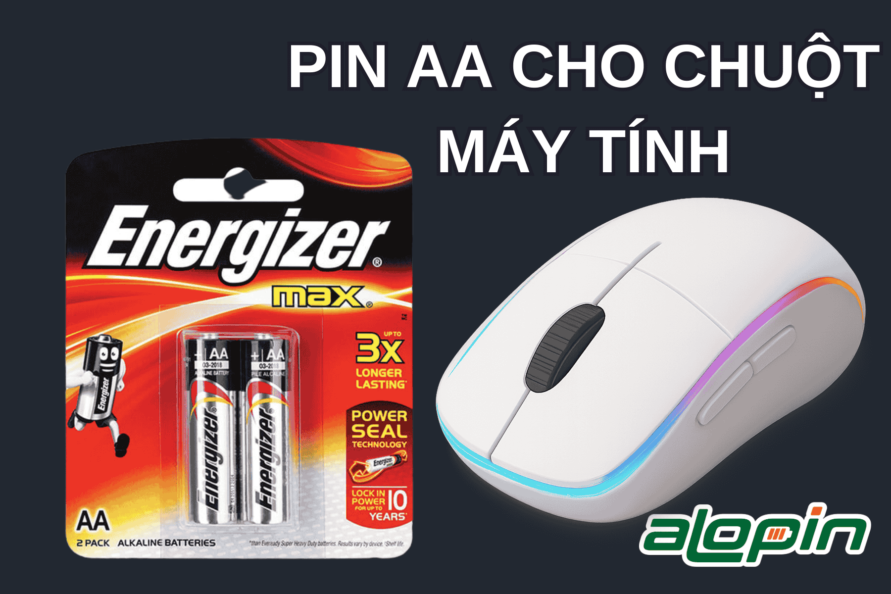 Pin AA Cho Chuột Máy Tính