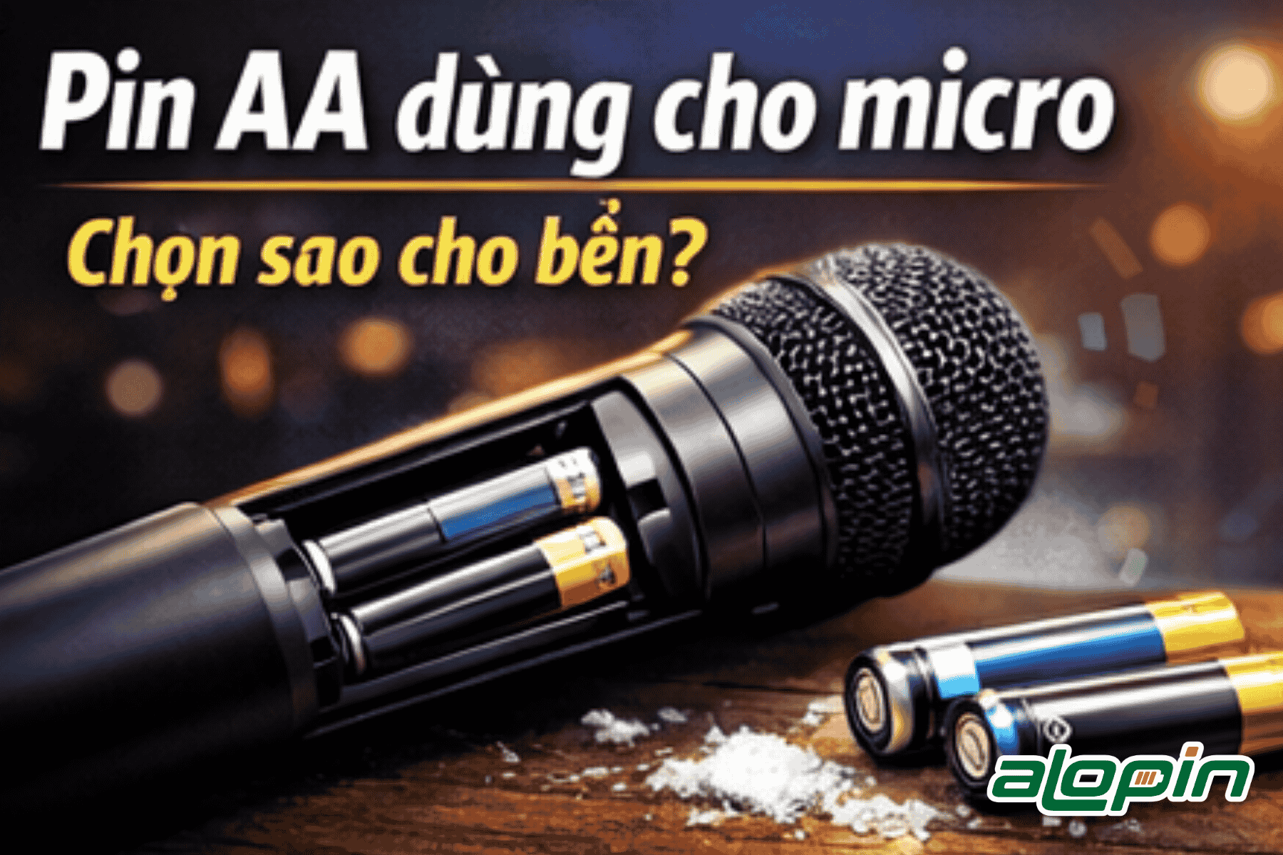 Pin AA Dùng Trong Micro