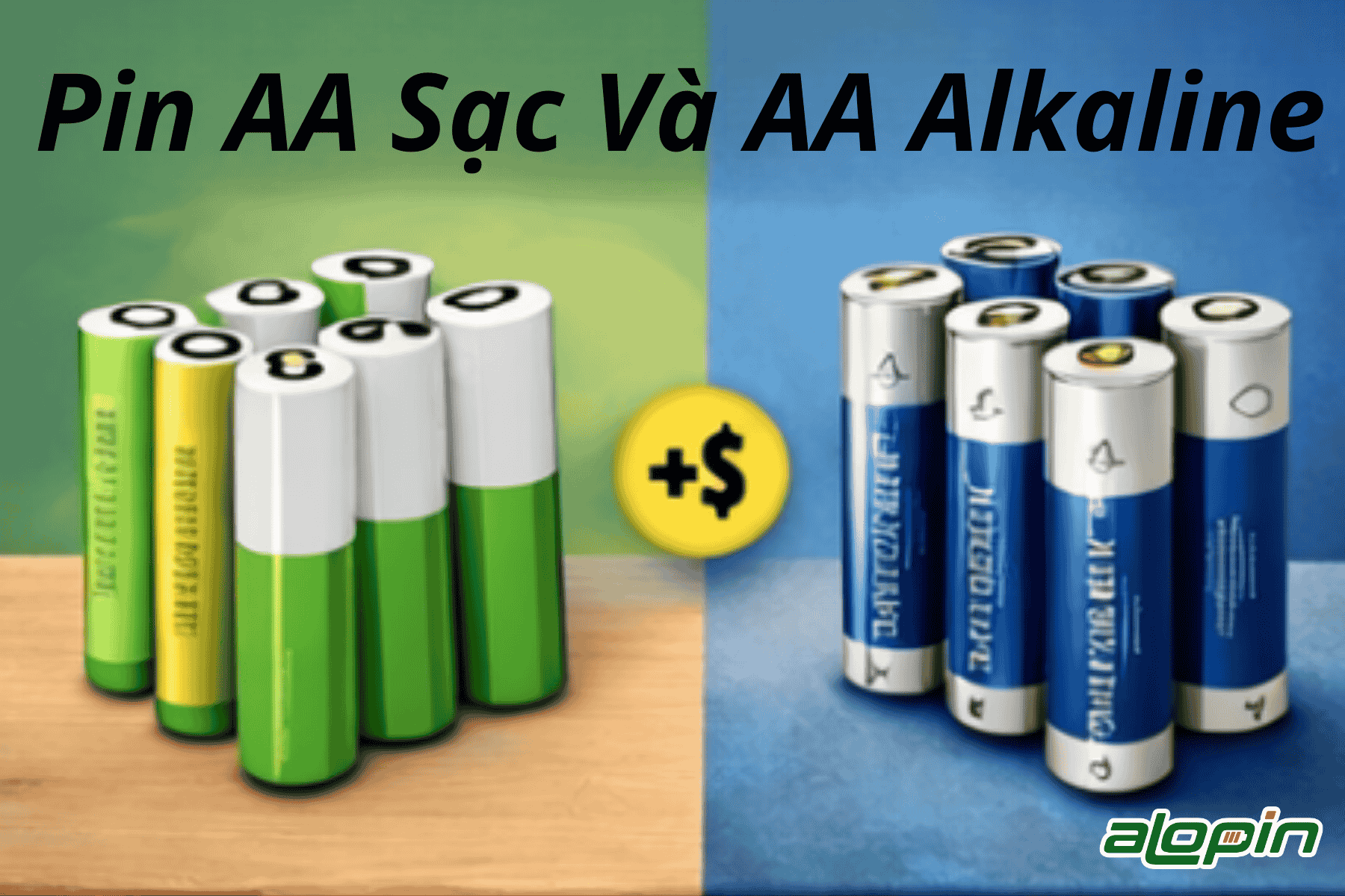 Pin AA Sạc Và AA Alkaline