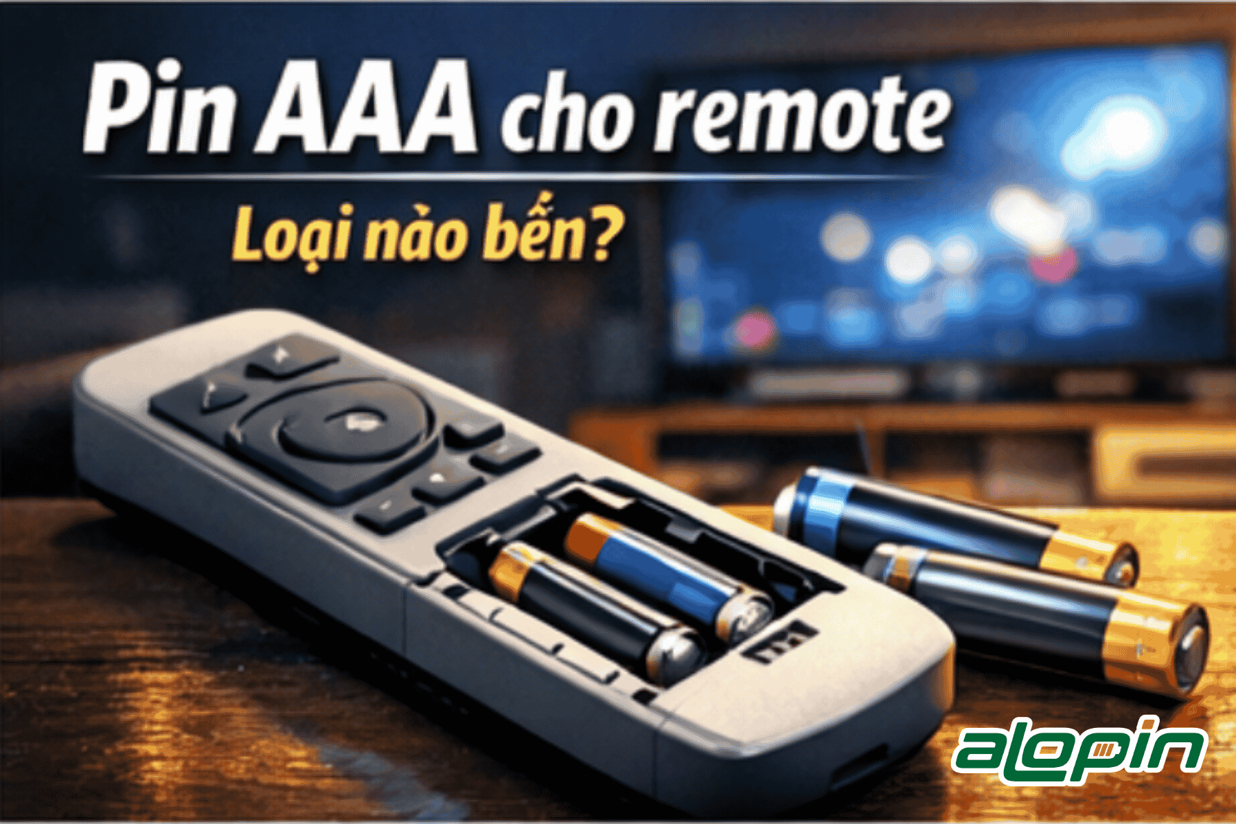 Pin AAA Cho Remote