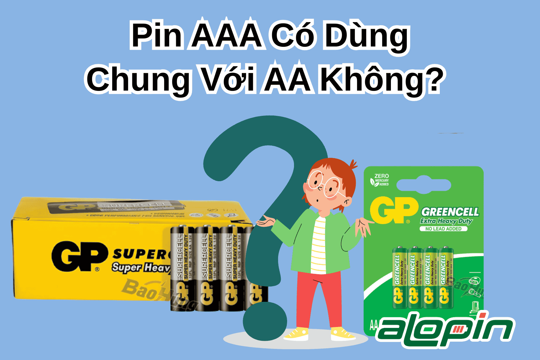 Pin AAA Có Dùng Chung Với AA Không?