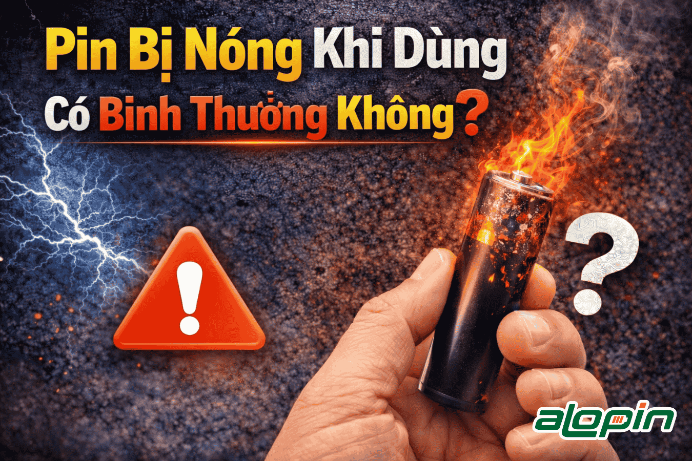 Pin Bị Nóng Khi Dùng Có Bình Thường Không?