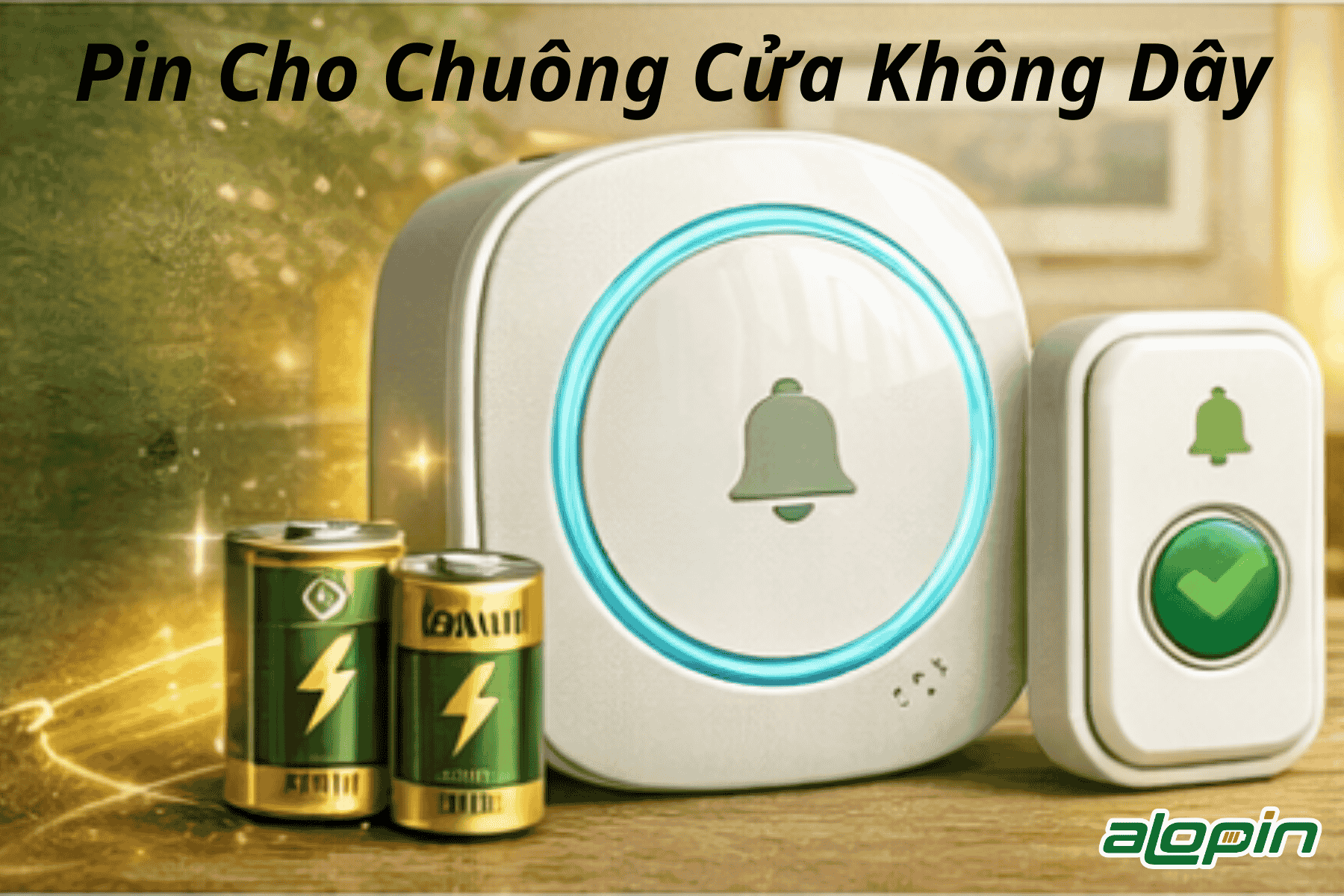 Pin Cho Chuông Cửa Không Dây