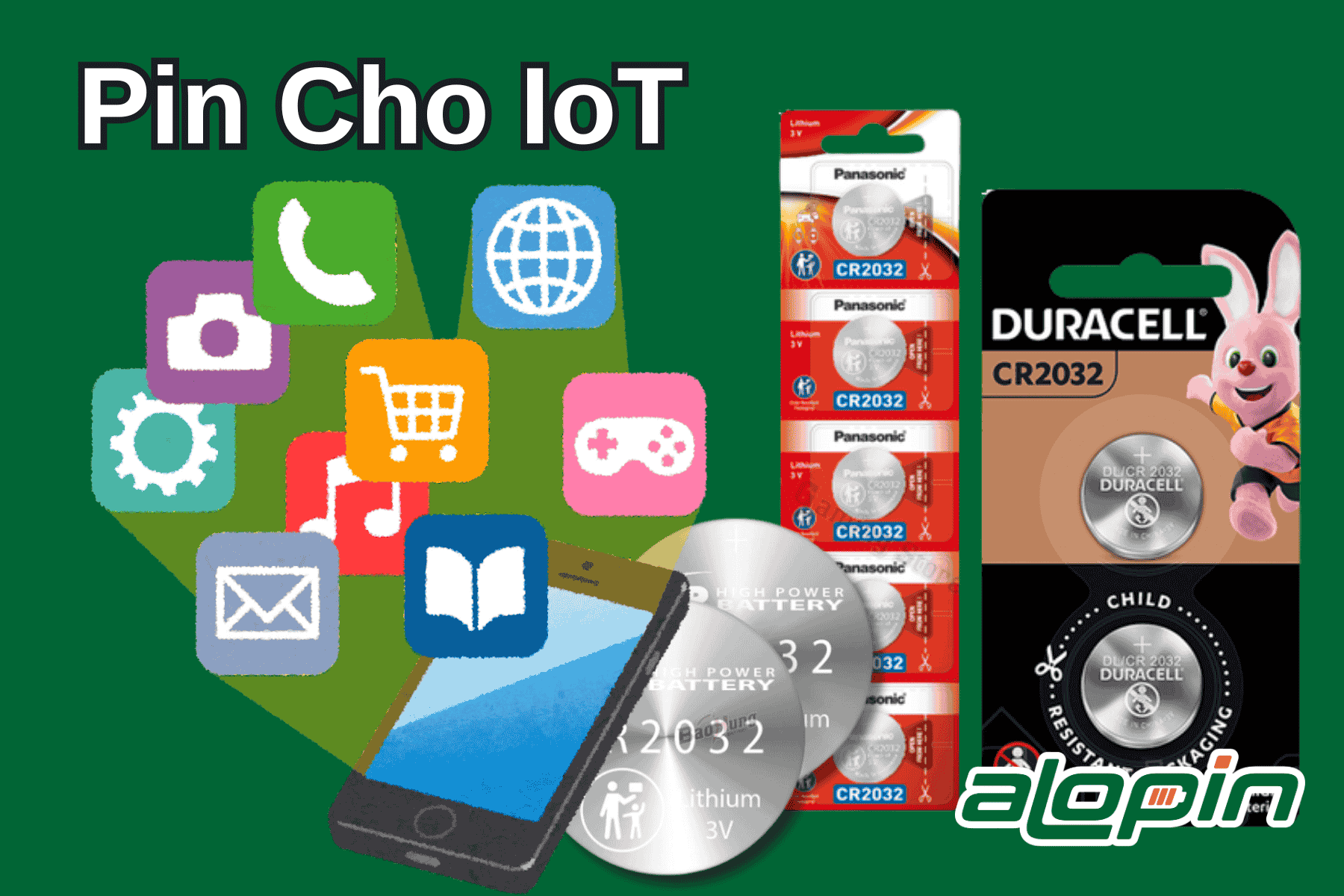 Pin Cho IoT