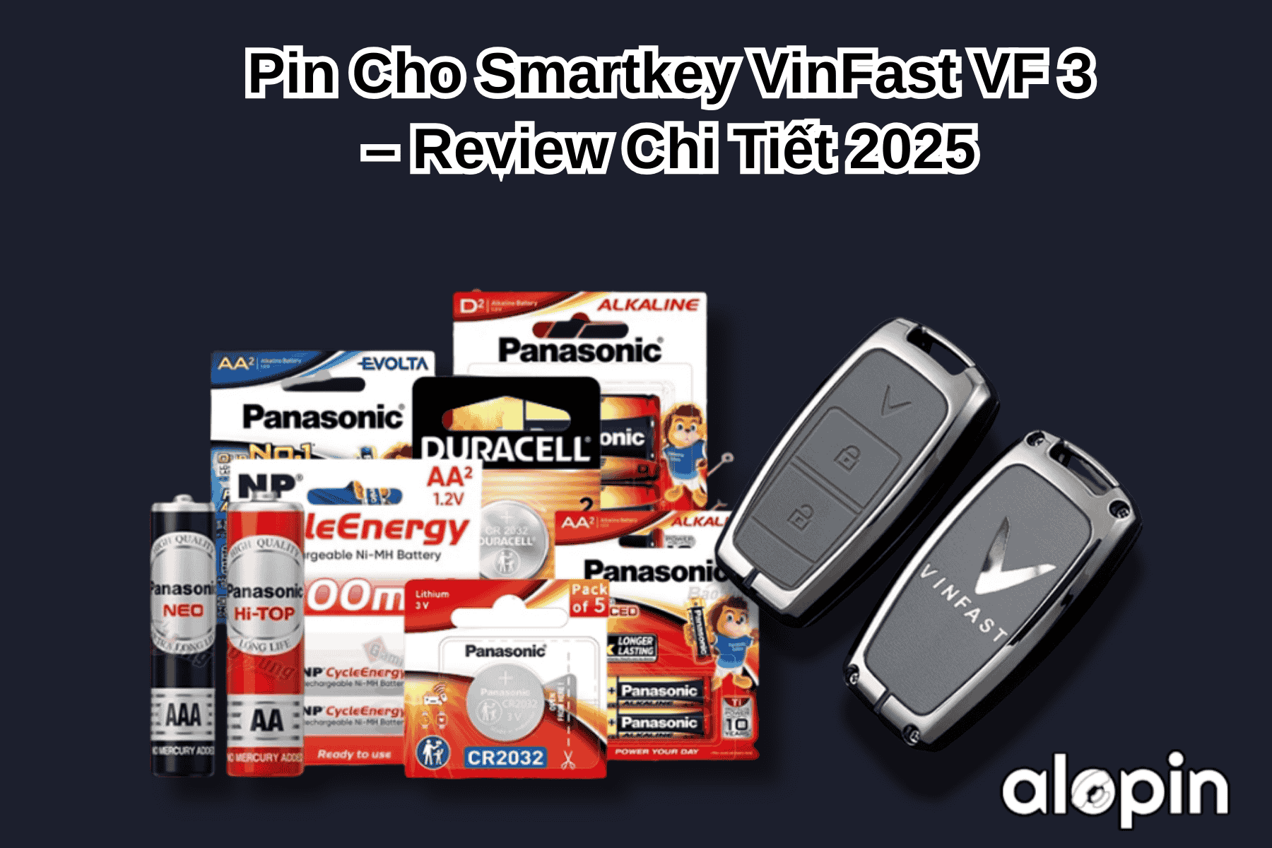 Pin Cho Smartkey VinFast VF 3 – Review Chi Tiết 2025