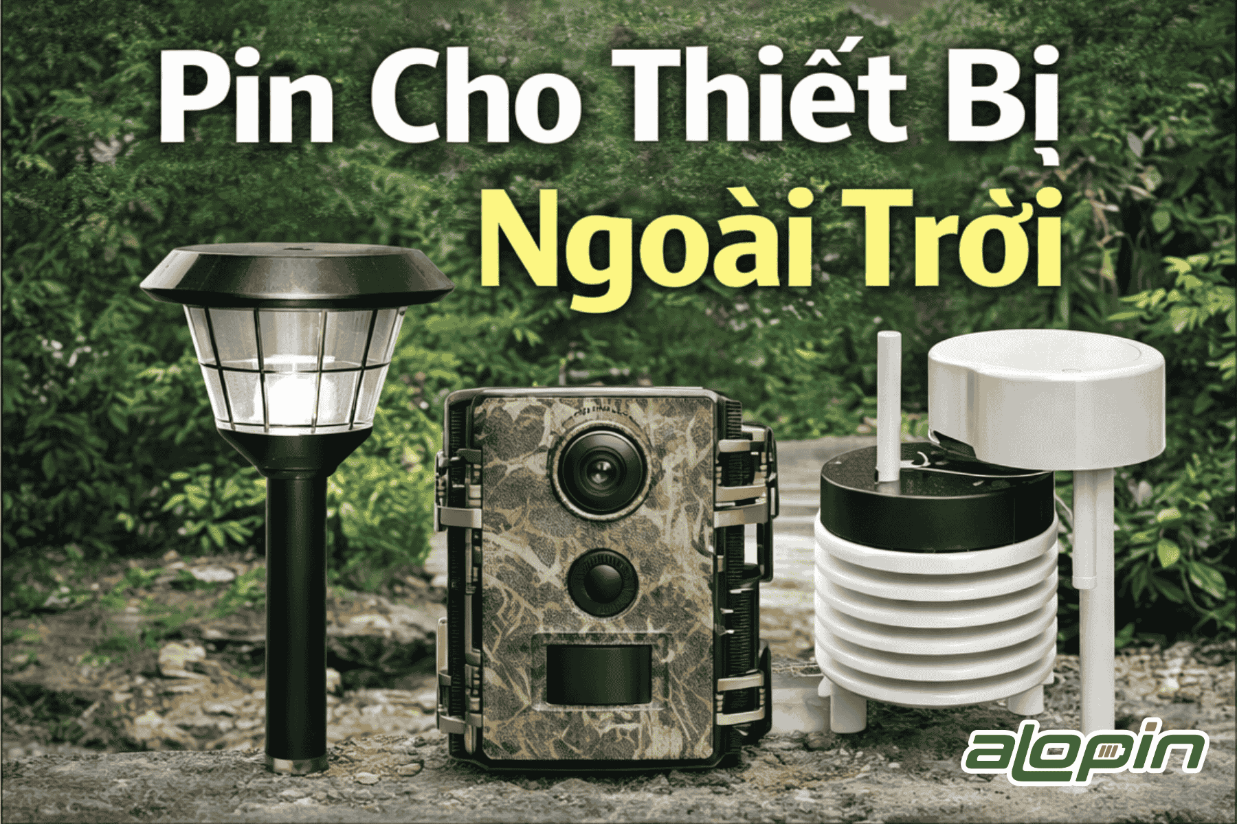 Pin Cho Thiết Bị Ngoài Trời
