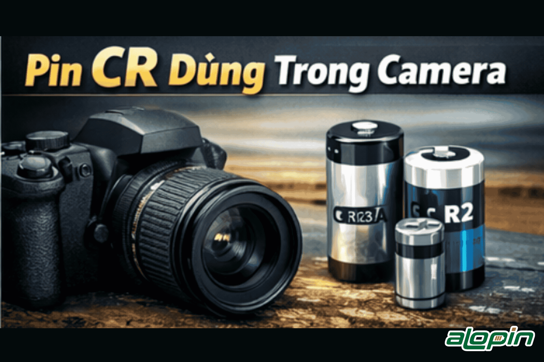Pin CR Dùng Trong Camera – Chọn Loại Nào Đúng & Bền Nhất?