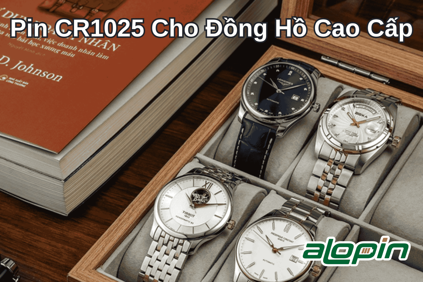Pin CR1025 Cho Đồng Hồ Cao Cấp