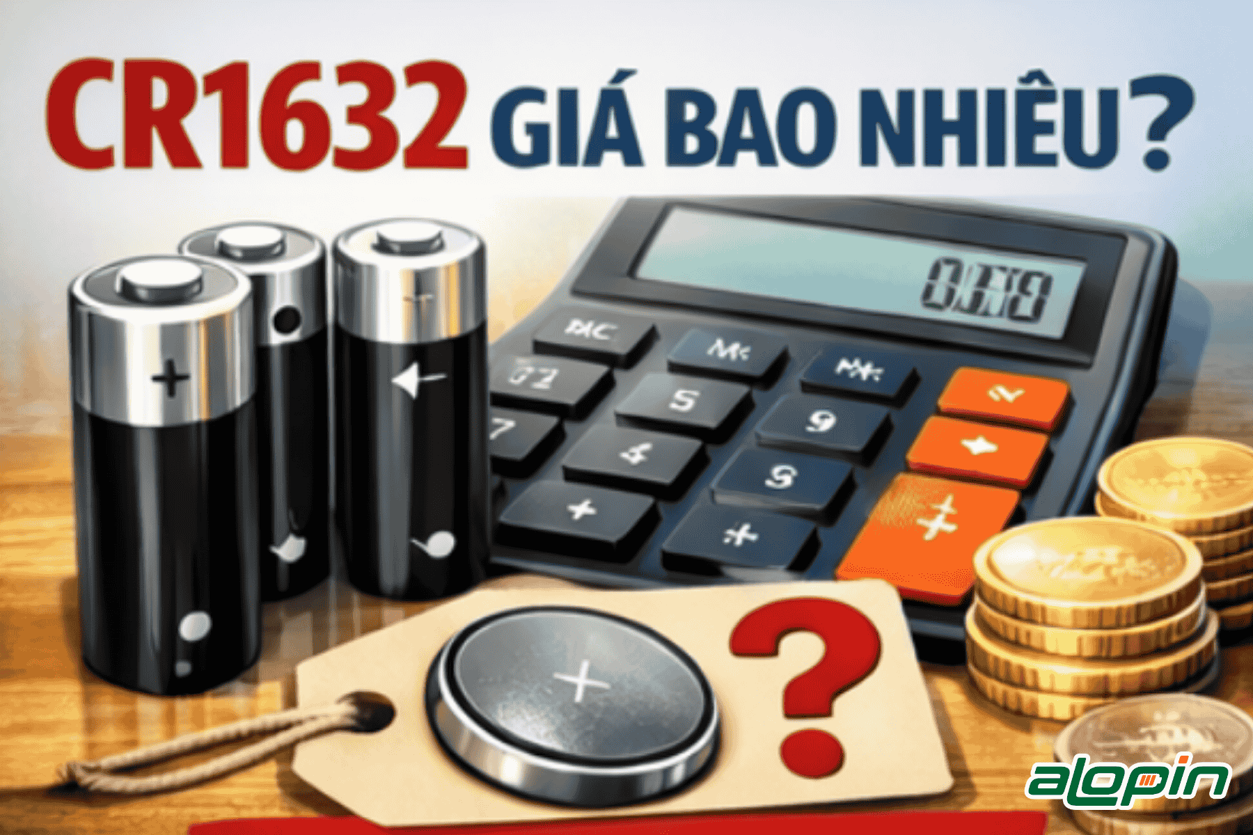 Pin CR1632 Giá Bao Nhiêu Năm 2026?