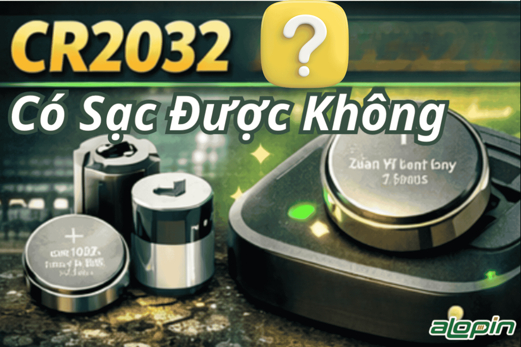 Pin CR2032 Sạc Được Không?