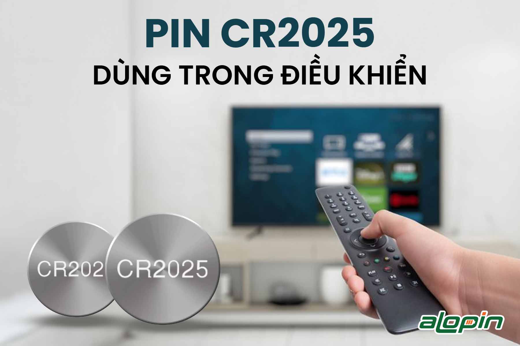 Pin CR2025 Dùng Trong Điều Khiển