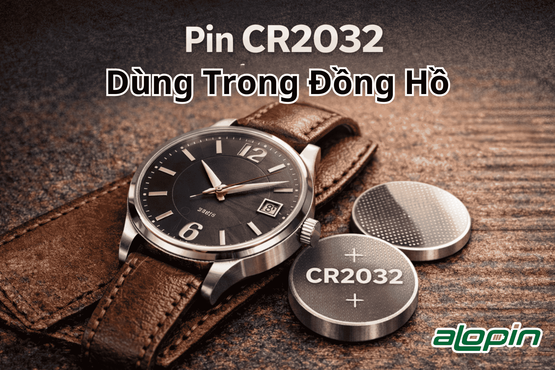 Pin CR2032 Dùng Trong Đồng Hồ