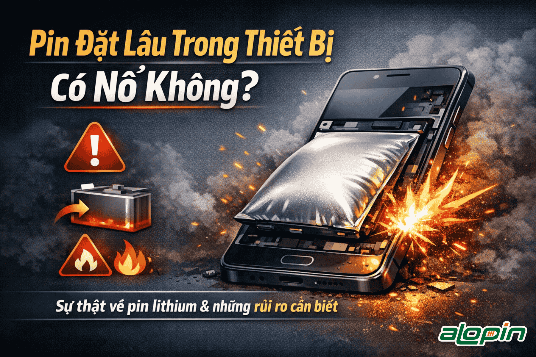 Pin Đặt Lâu Trong Thiết Bị Có Nổ Không?